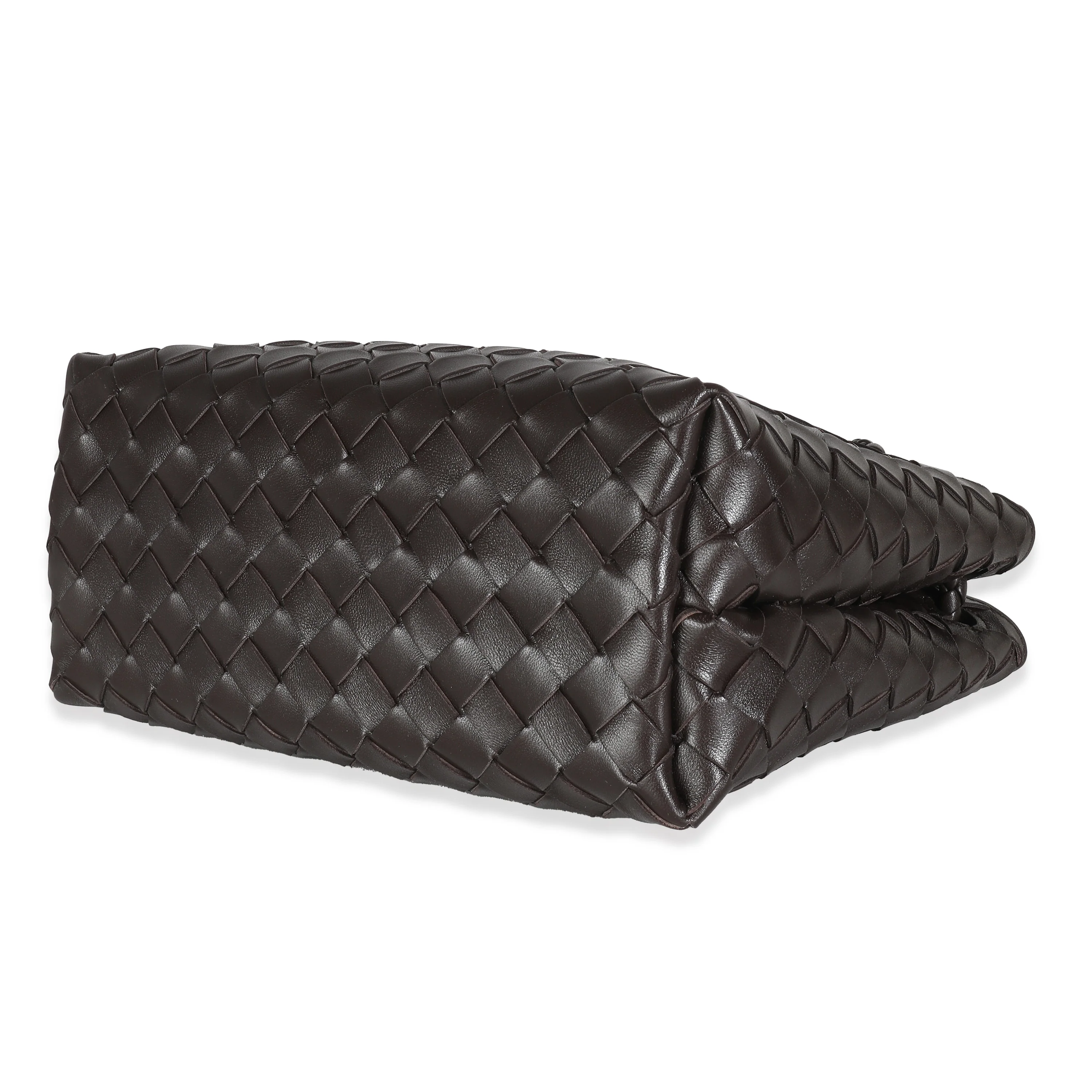 Fondant Nappa Intrecciato Small Andiamo Bag - Image 7