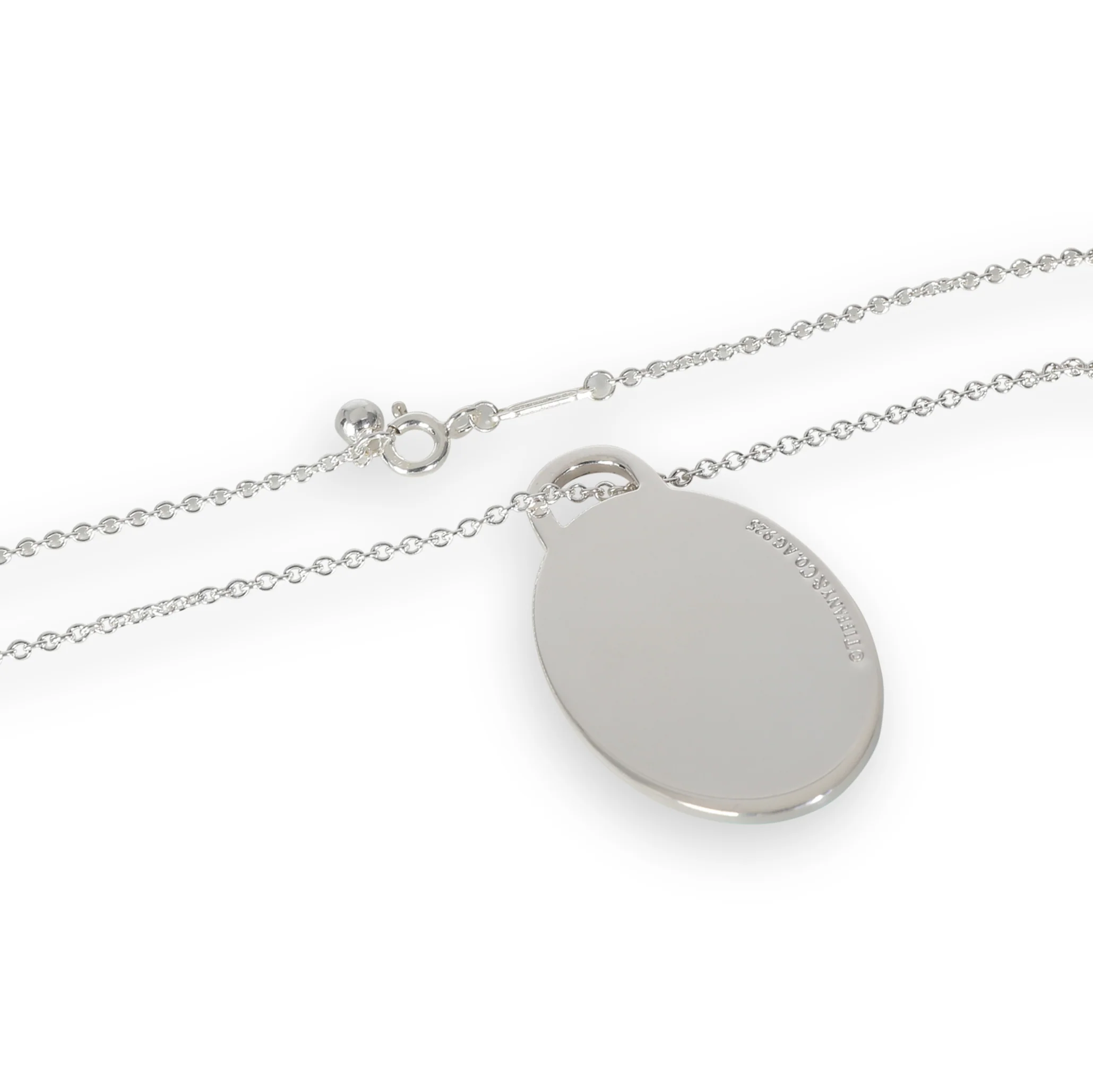 Return To Tiffany Splash Pendant With 30 Inch Chain in Sterling Silver - Image 4