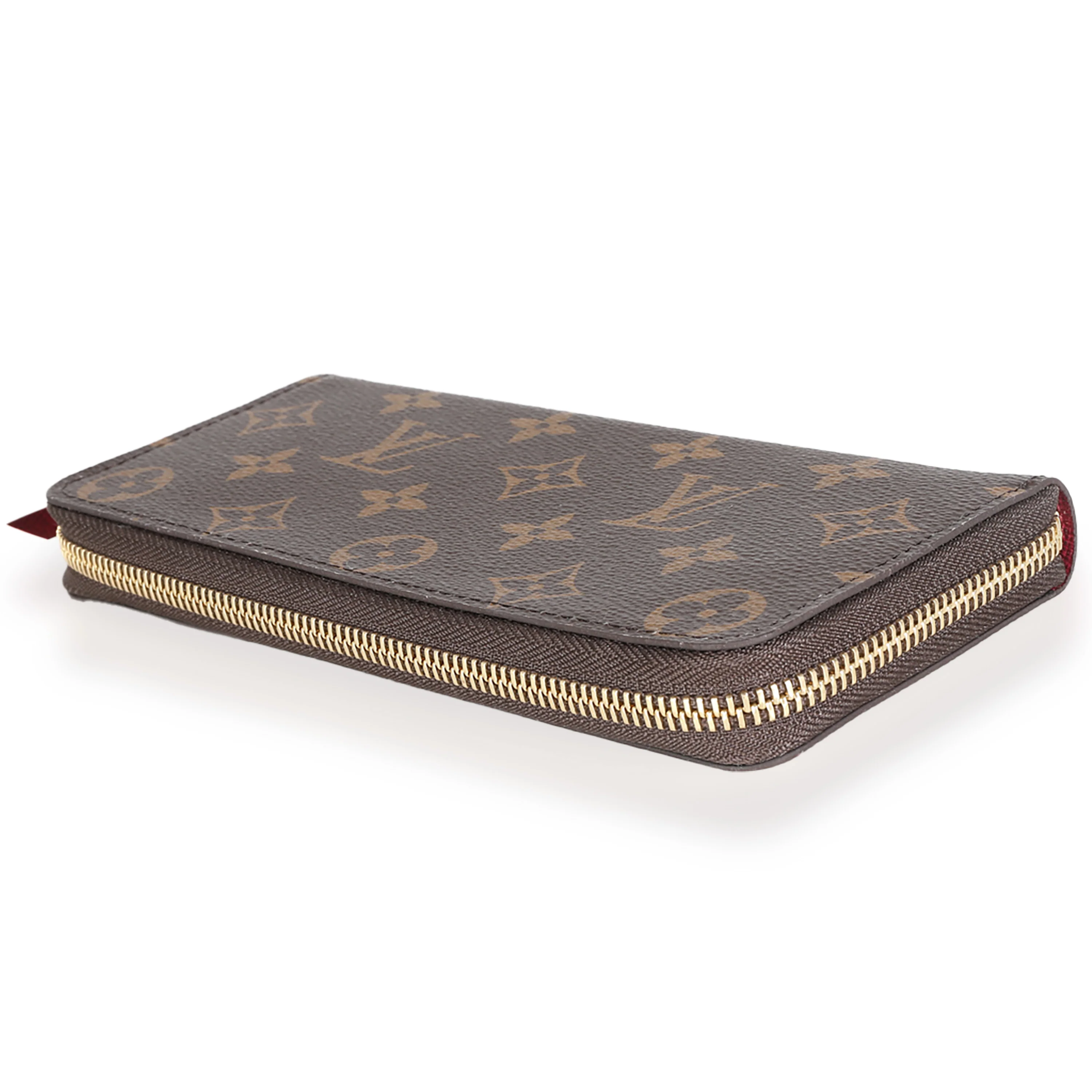 Fuchsia Monogram Canvas Clemence Wallet - Image 7