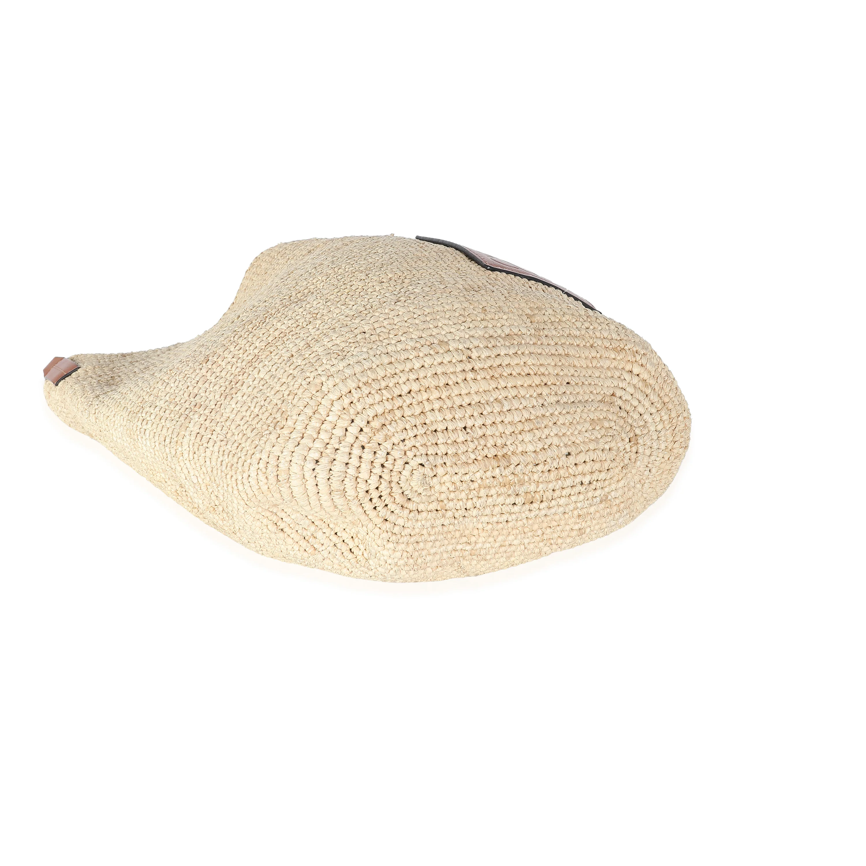 Natural Tan Raffia Mini Slit Bag - Image 5