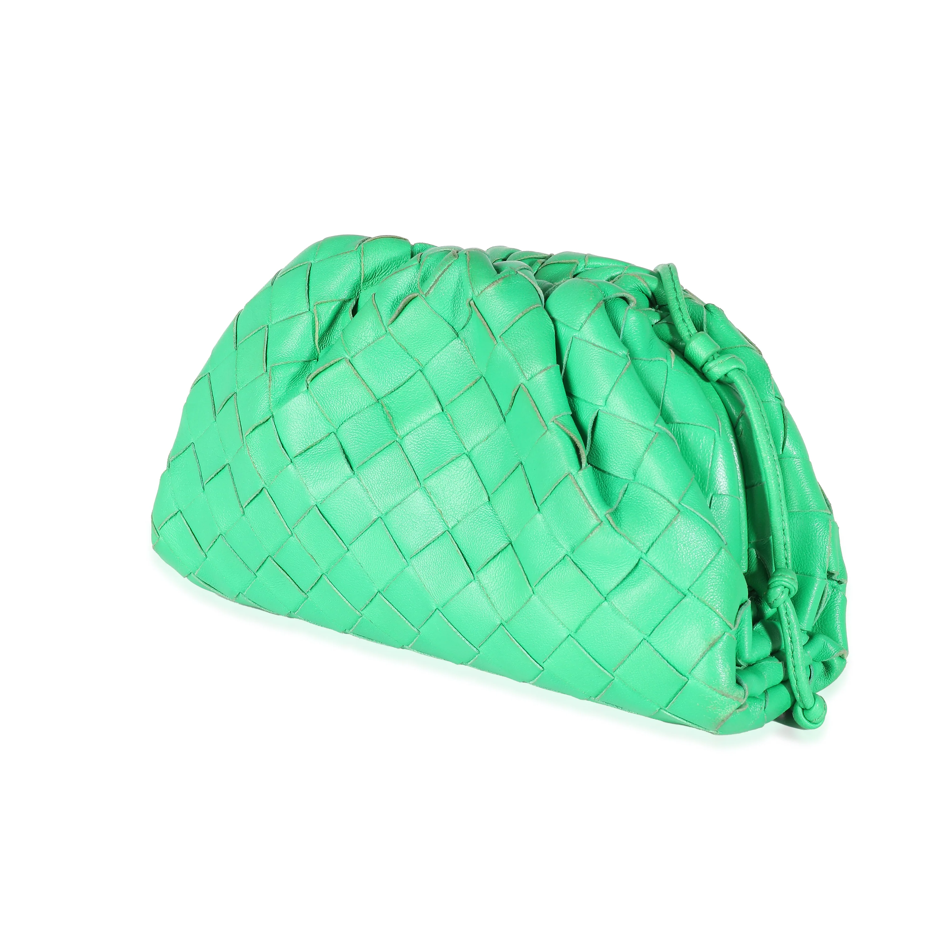 Parakeet Nappa Intrecciato Mini Pouch - Image 2
