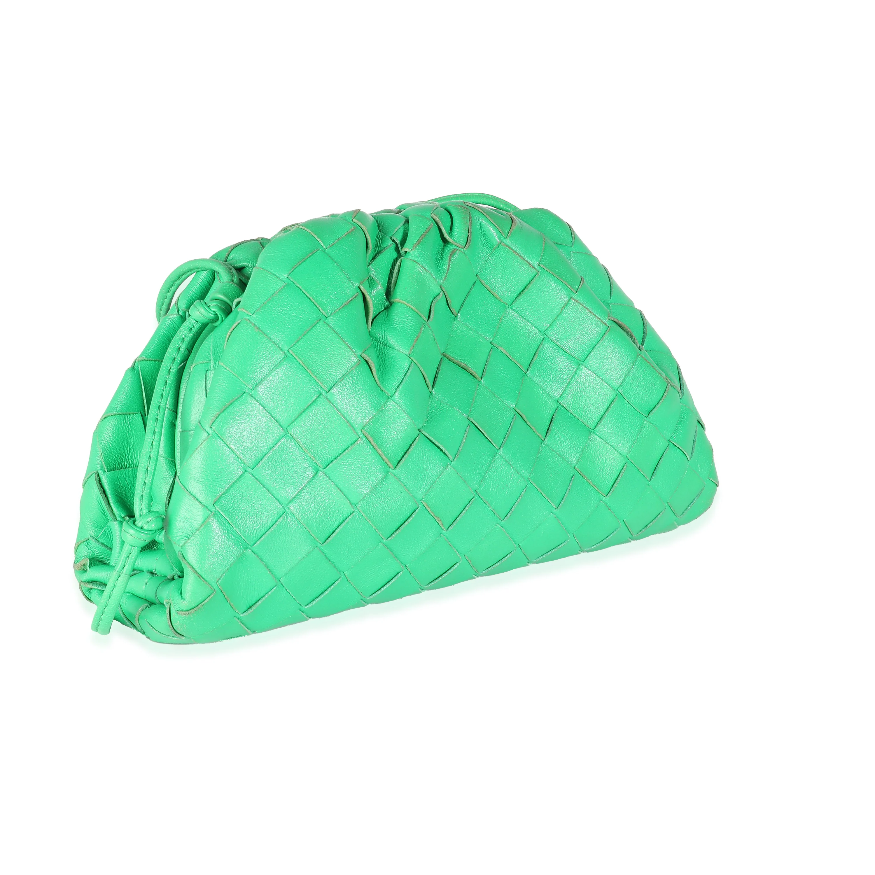 Parakeet Nappa Intrecciato Mini Pouch - Image 3
