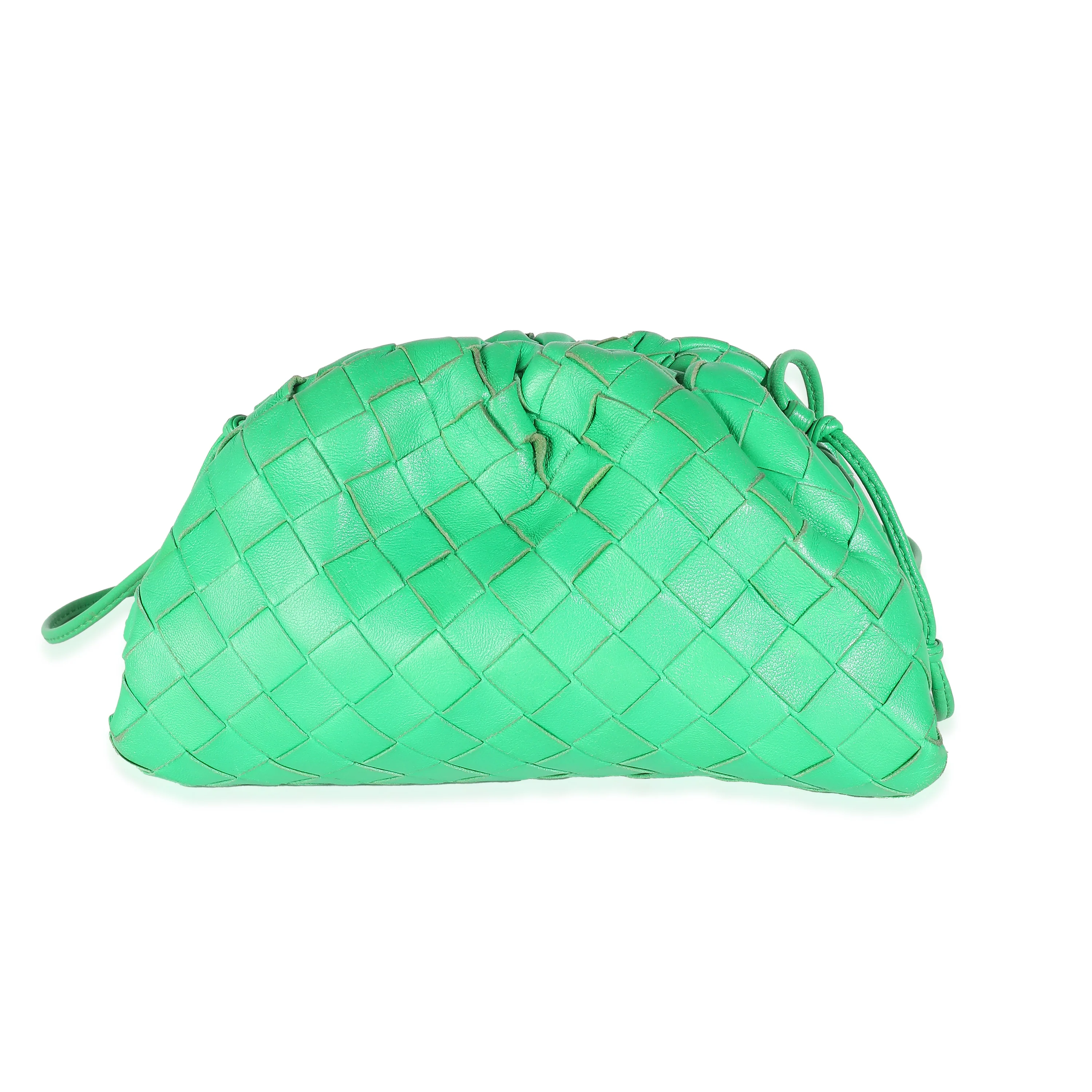 Parakeet Nappa Intrecciato Mini Pouch - Image 4