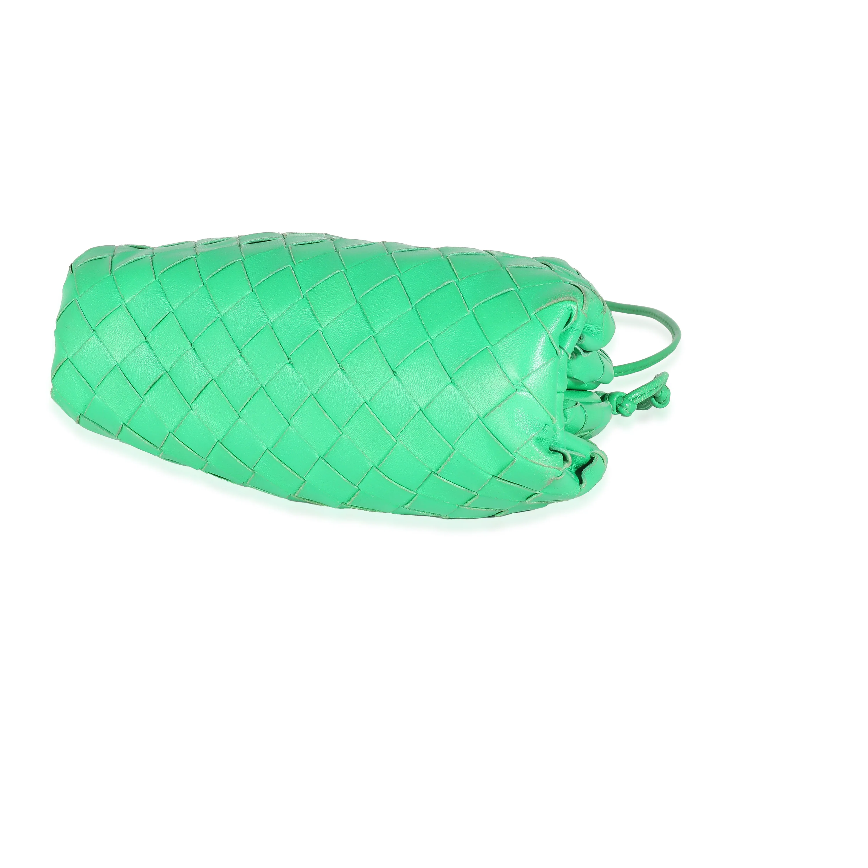 Parakeet Nappa Intrecciato Mini Pouch - Image 7