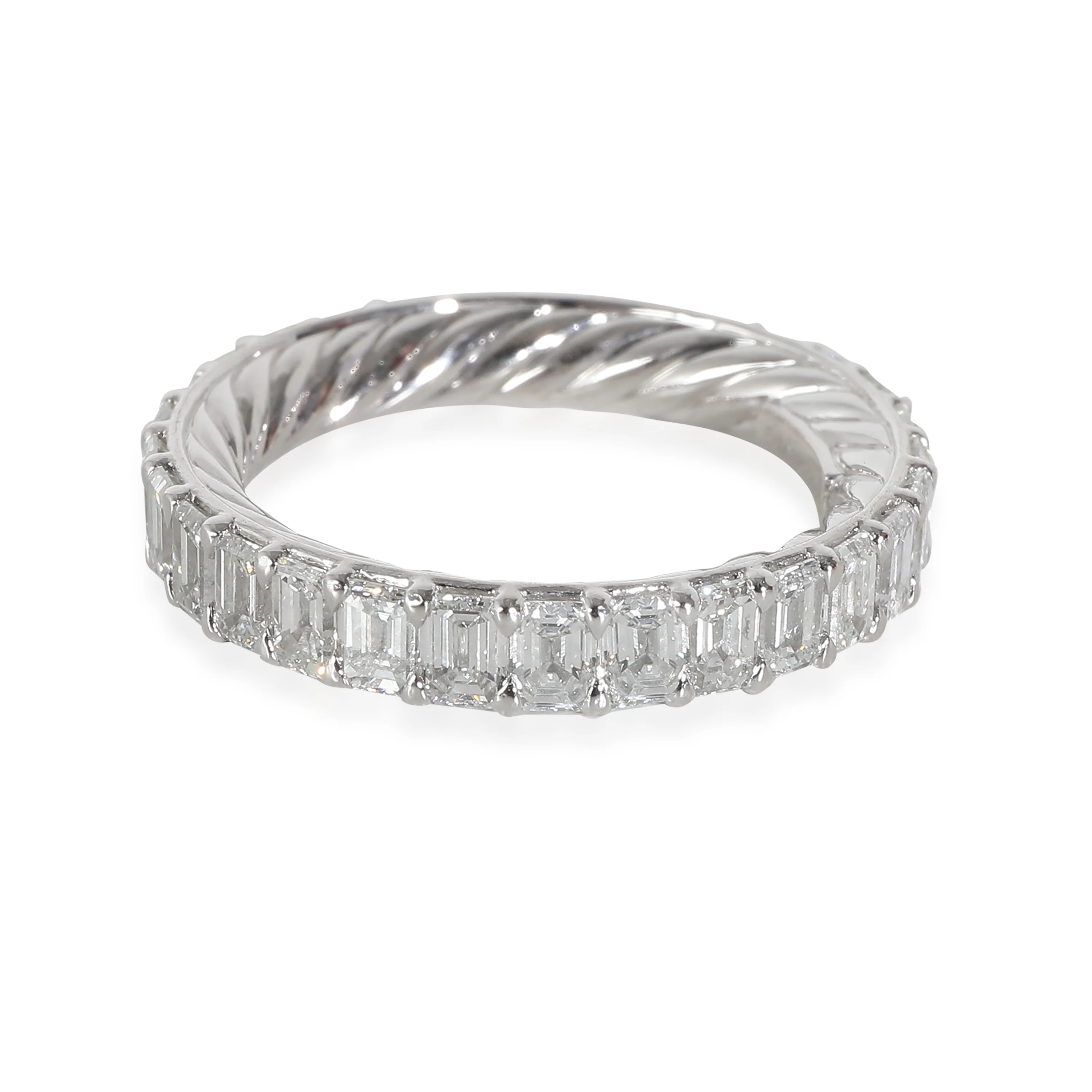 Eden Diamond Band in Platinum 2.52 CTW - Image 3