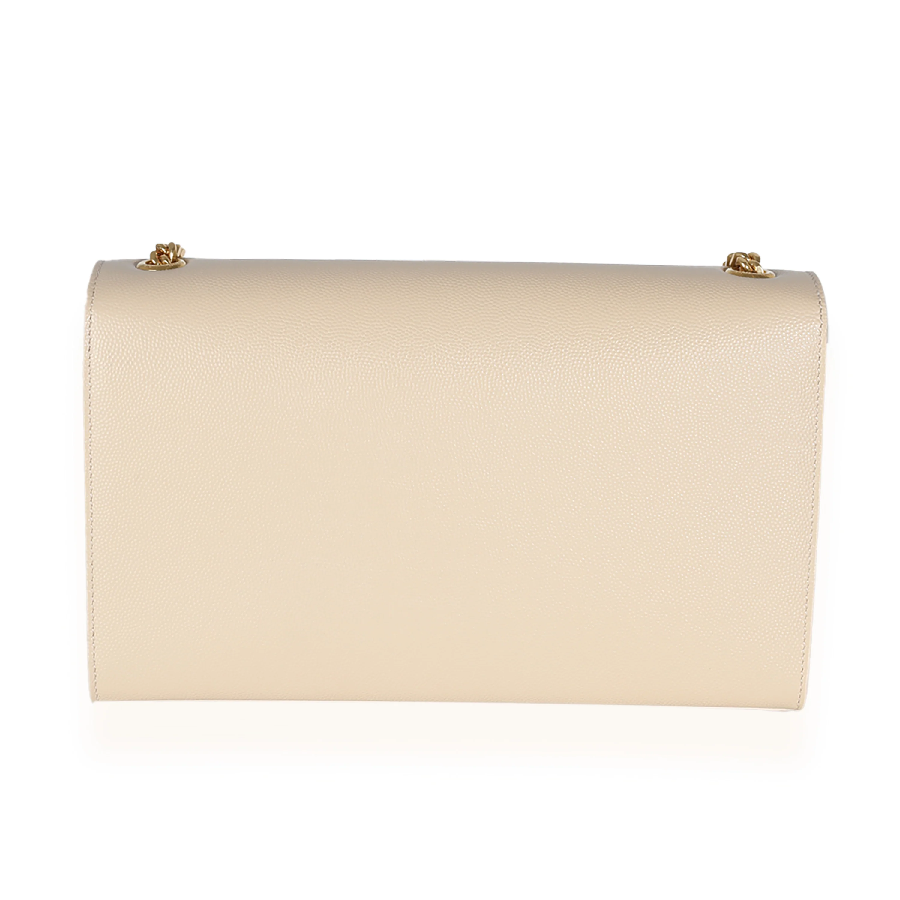 Dark Beige Grain De Poudre Medium Kate Chain Bag - Image 4