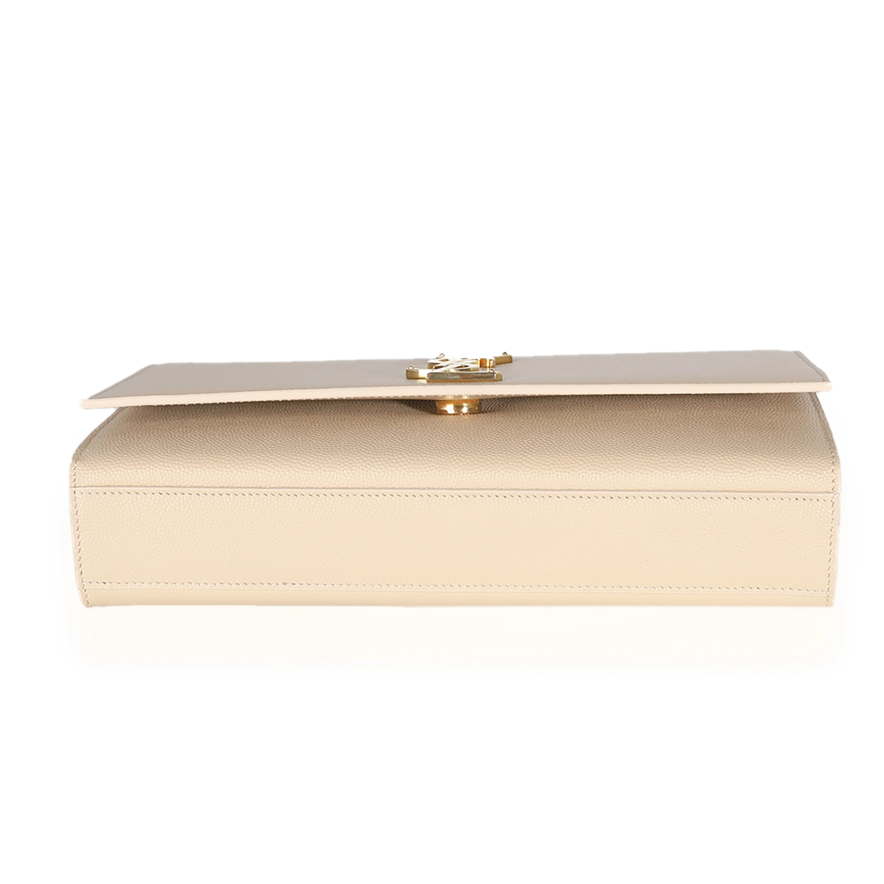 Dark Beige Grain De Poudre Medium Kate Chain Bag - Image 5
