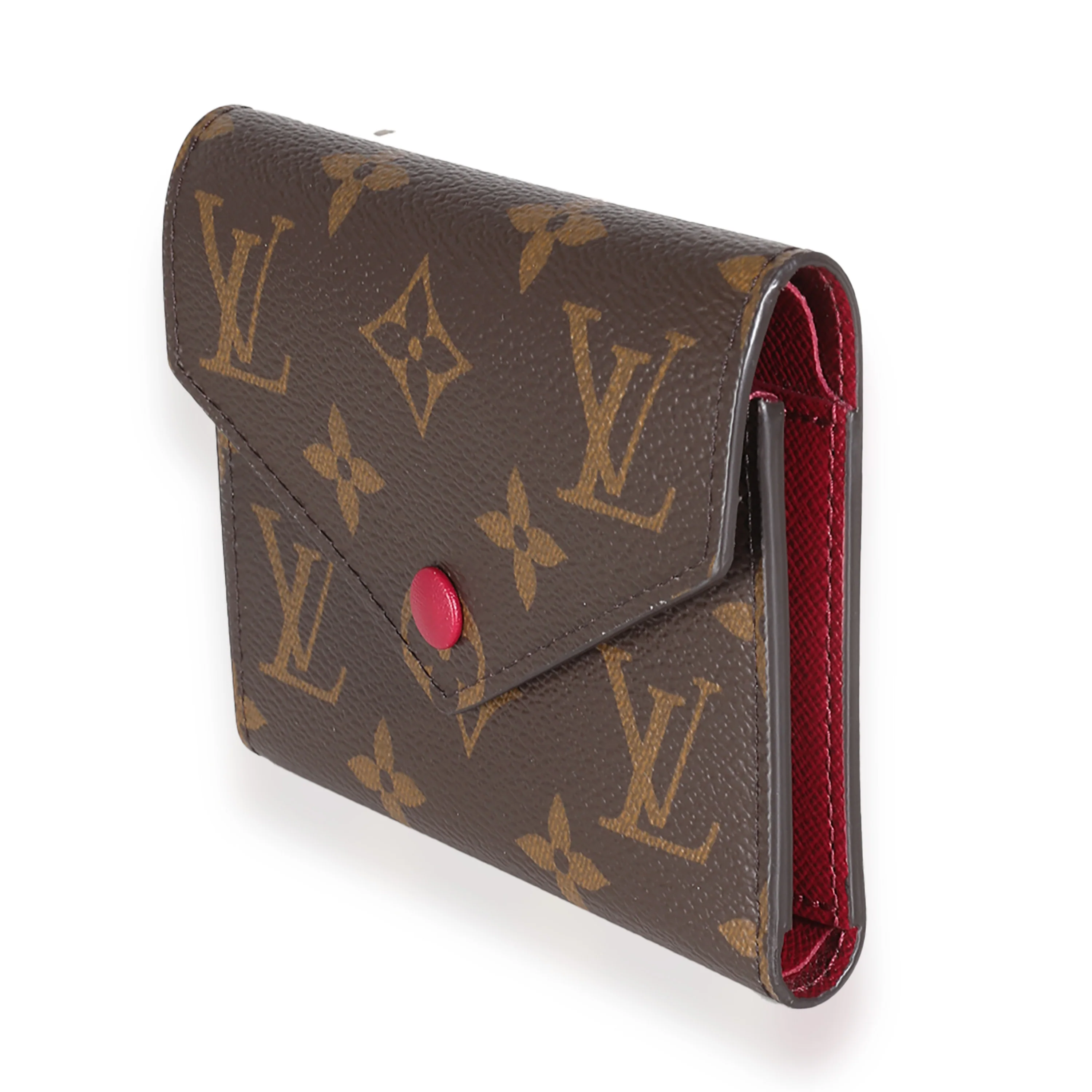 Fuchsia Monogram Canvas Victorine Wallet - Image 2