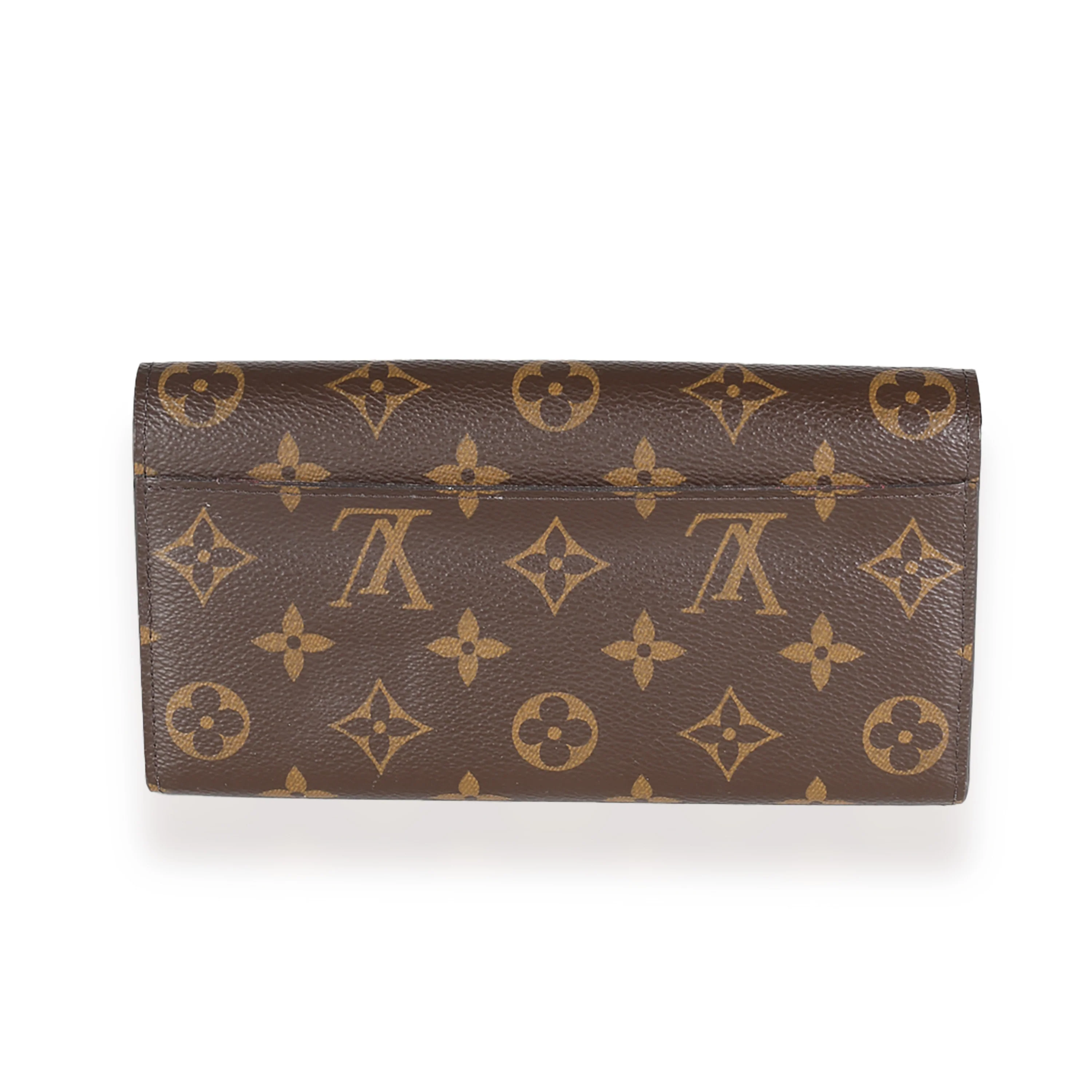 Rose Ballerine Monogram Canvas Sarah Wallet - Image 4
