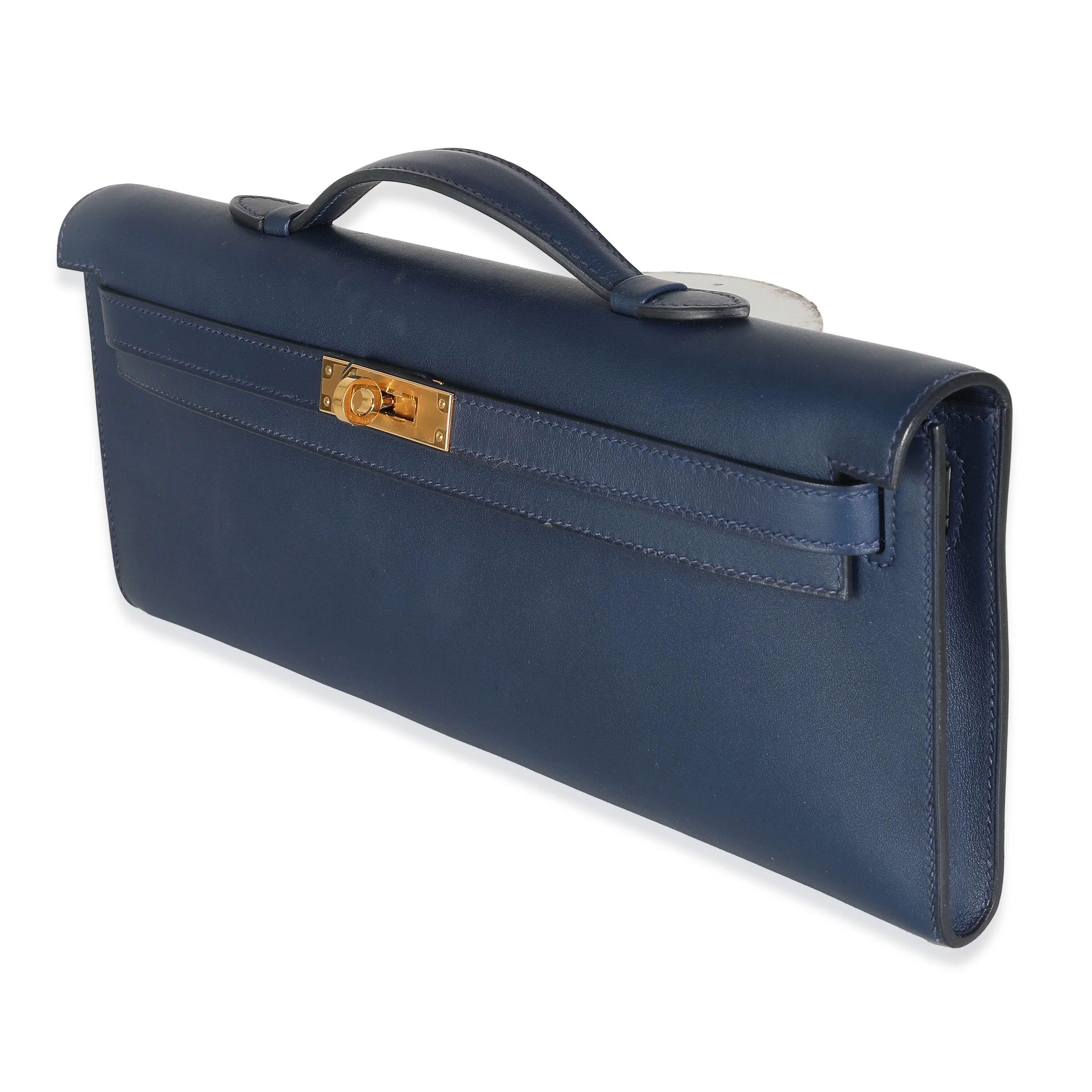 Bleu Navy Swift Kelly Cut GHW - Image 2