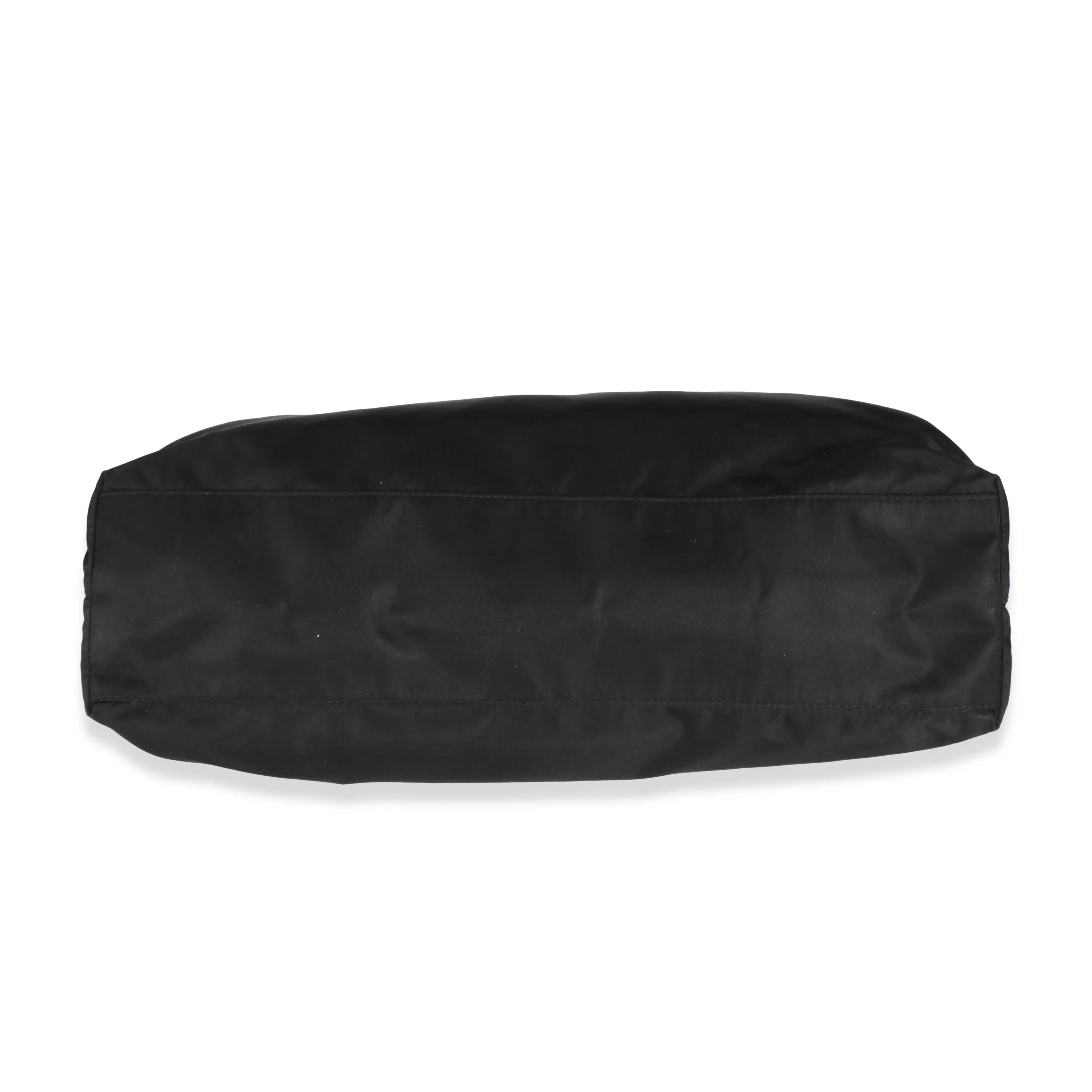 Black Nylon Logo Tote - Image 5