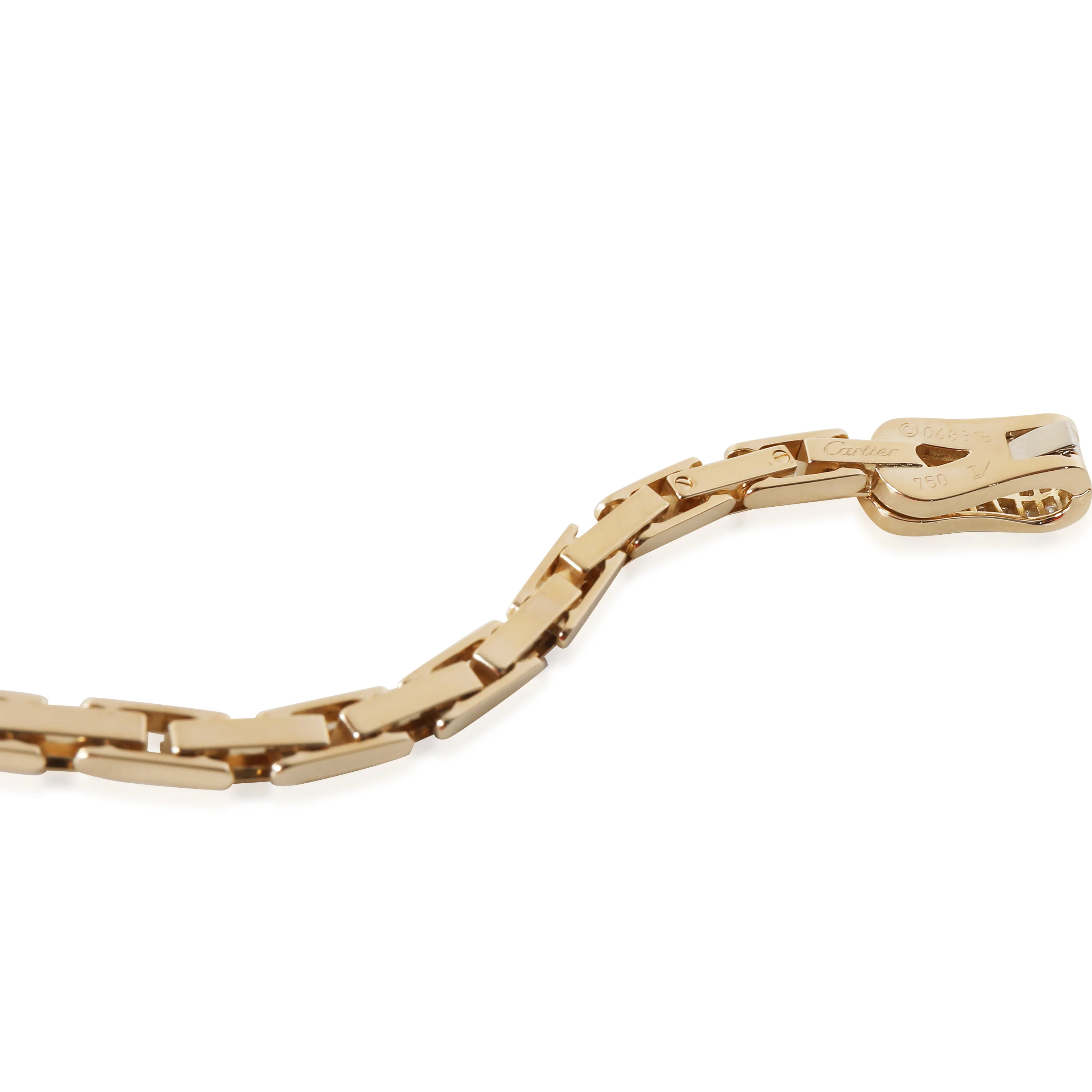 Agrafe Bracelet in 18k Yellow Gold 1.13 CTW - Image 5