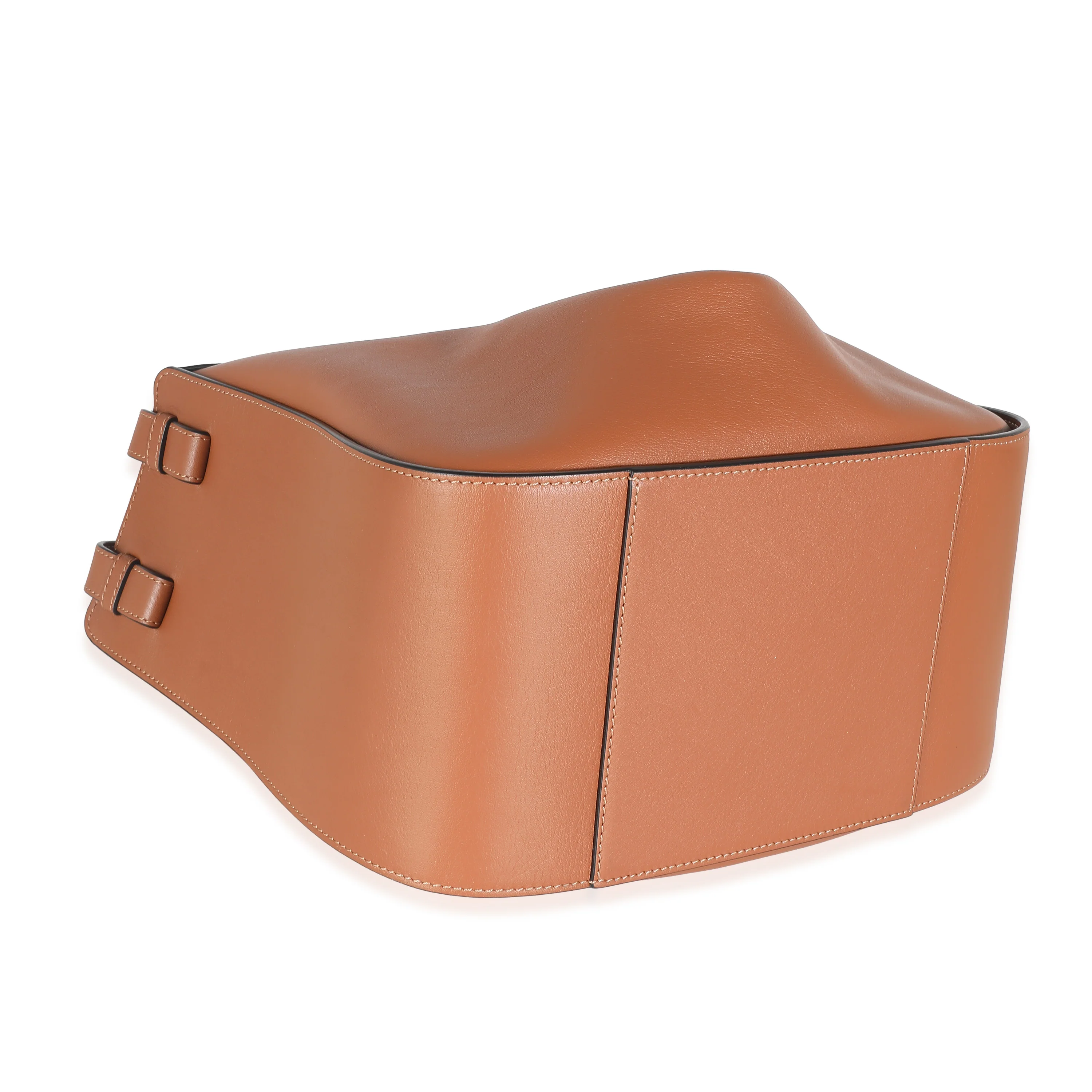 Tan Calfskin Small Hammock Bag - Image 6
