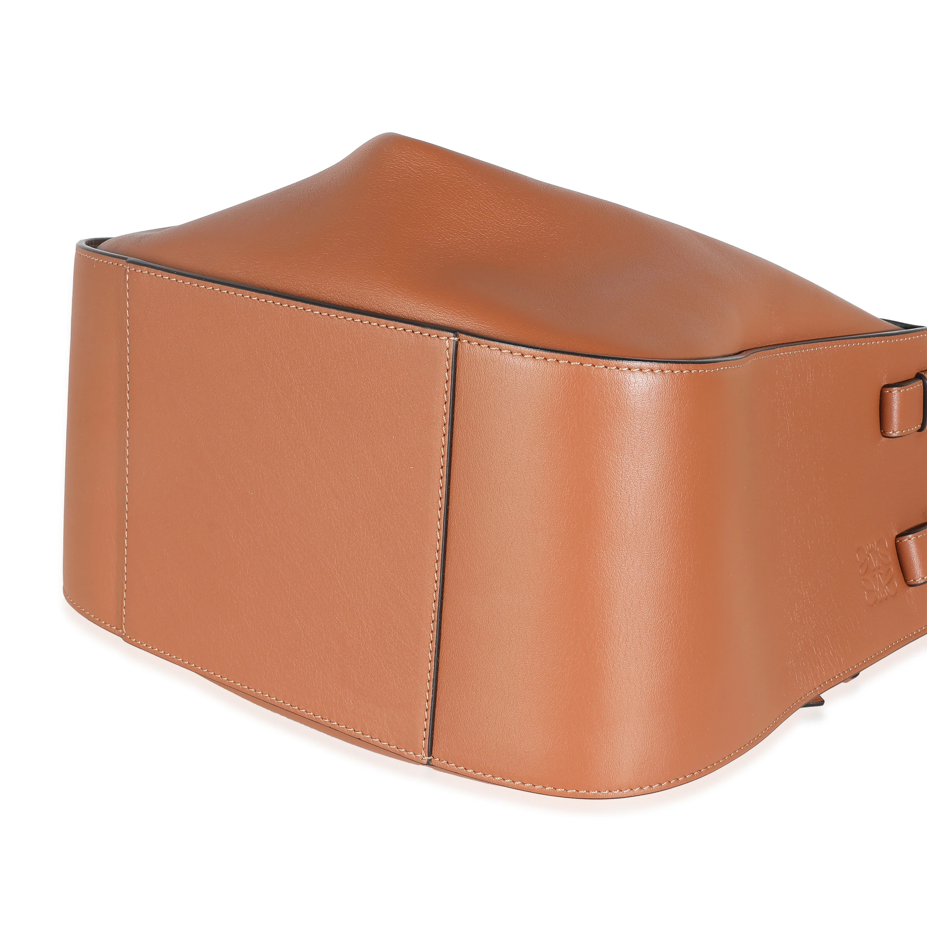 Tan Calfskin Small Hammock Bag - Image 7