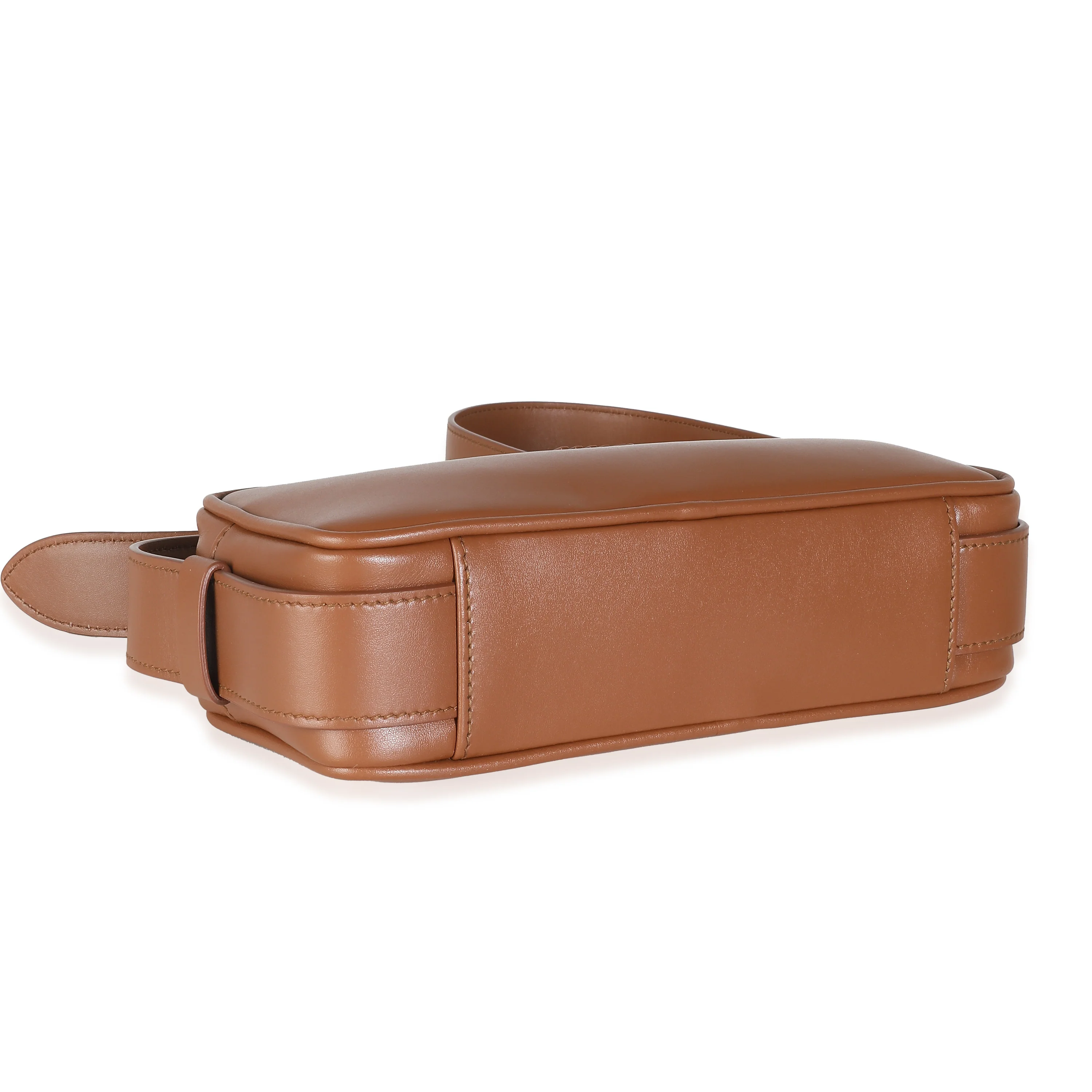 Cognac Calfskin Arcadie Bag - Image 4