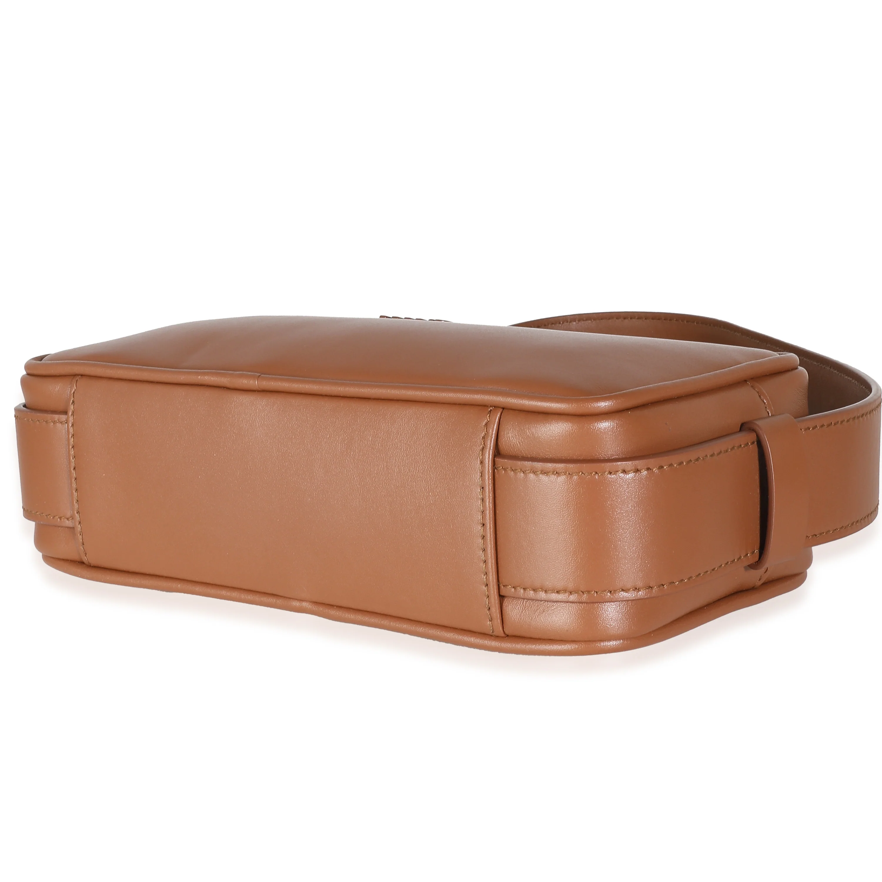 Cognac Calfskin Arcadie Bag - Image 5