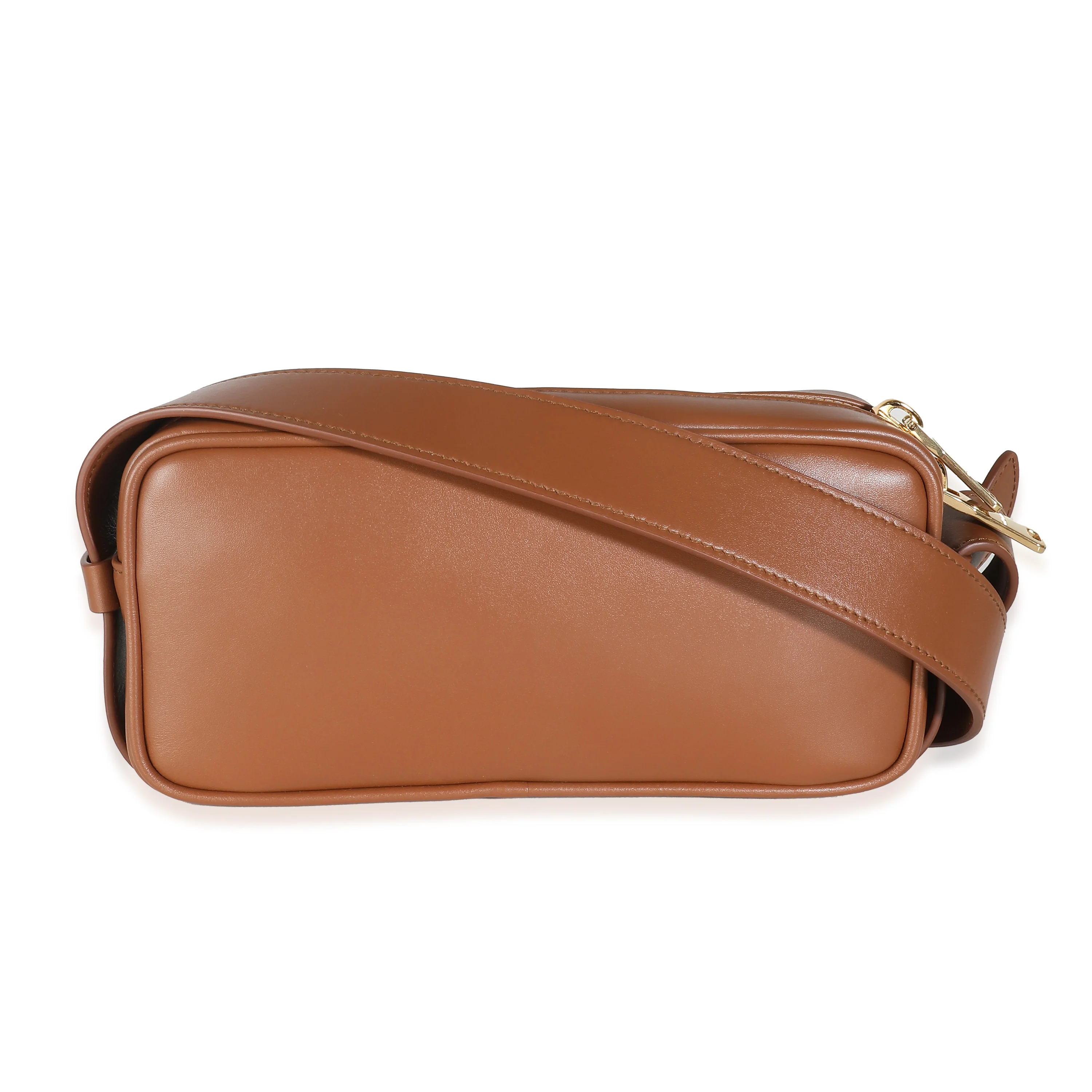 Cognac Calfskin Arcadie Bag - Image 3