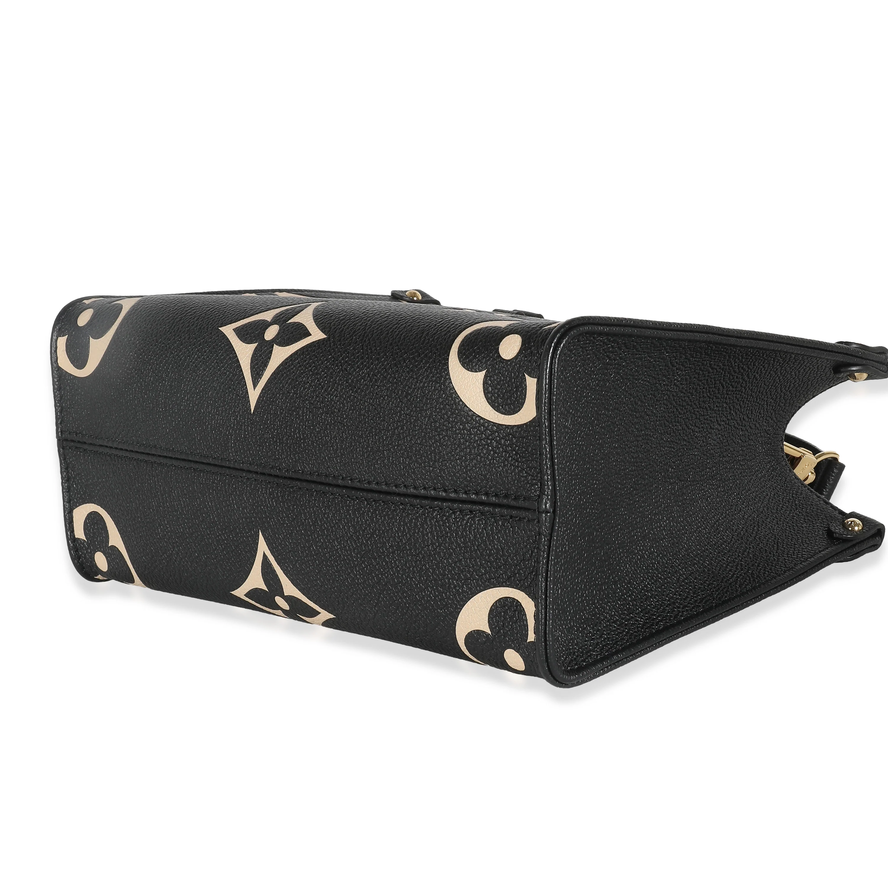 Beige Black Giant Monogram Empreinte Onthego PM - Image 7