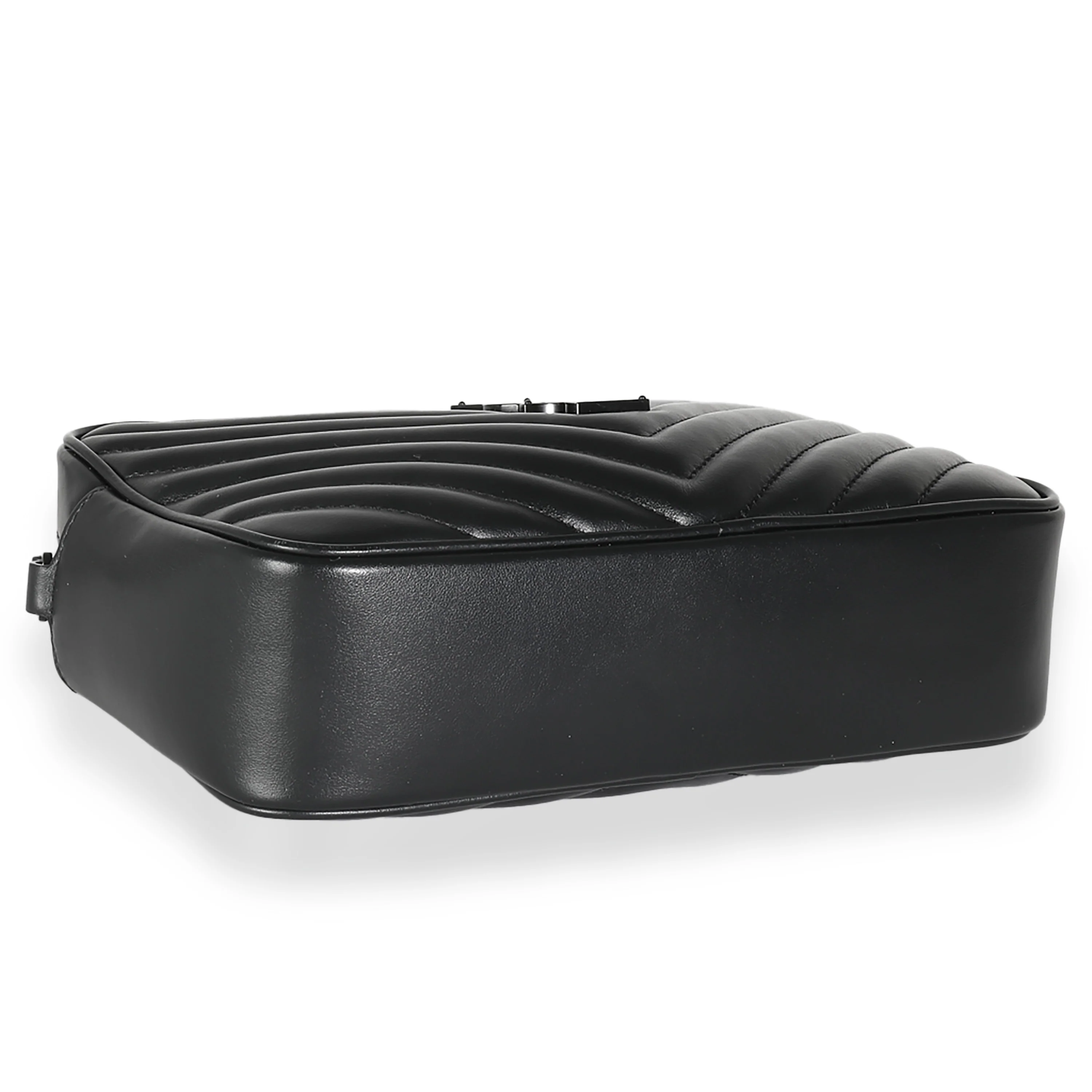 Black Calfskin Matelasse Monogram Lou Camera Bag - Image 6
