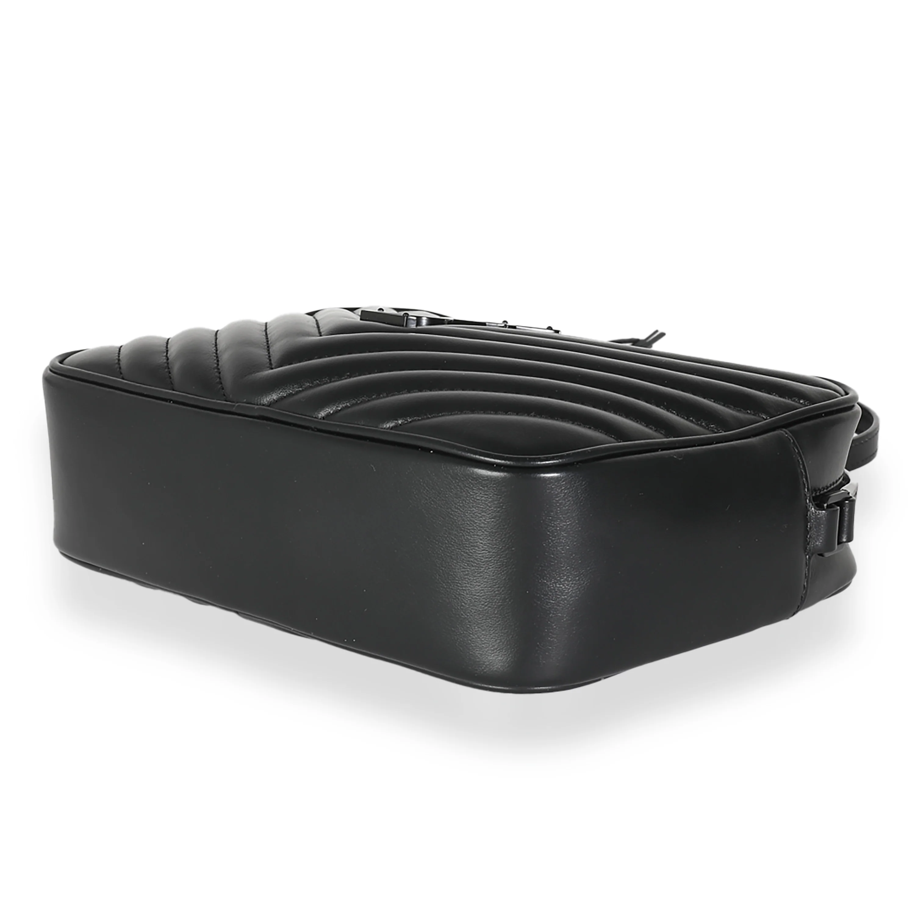 Black Calfskin Matelasse Monogram Lou Camera Bag - Image 7