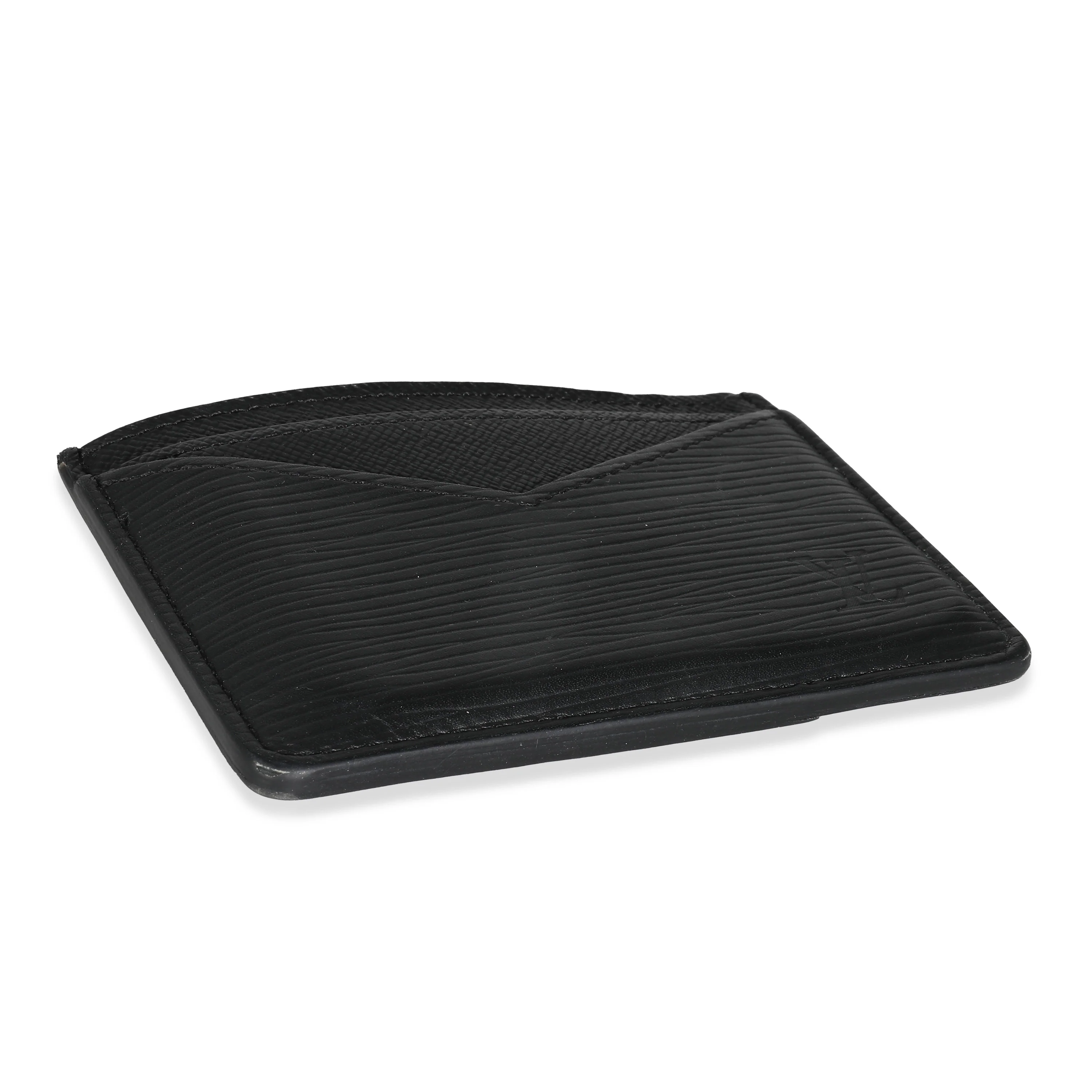 Black Epi Neo Card Holder - Image 6