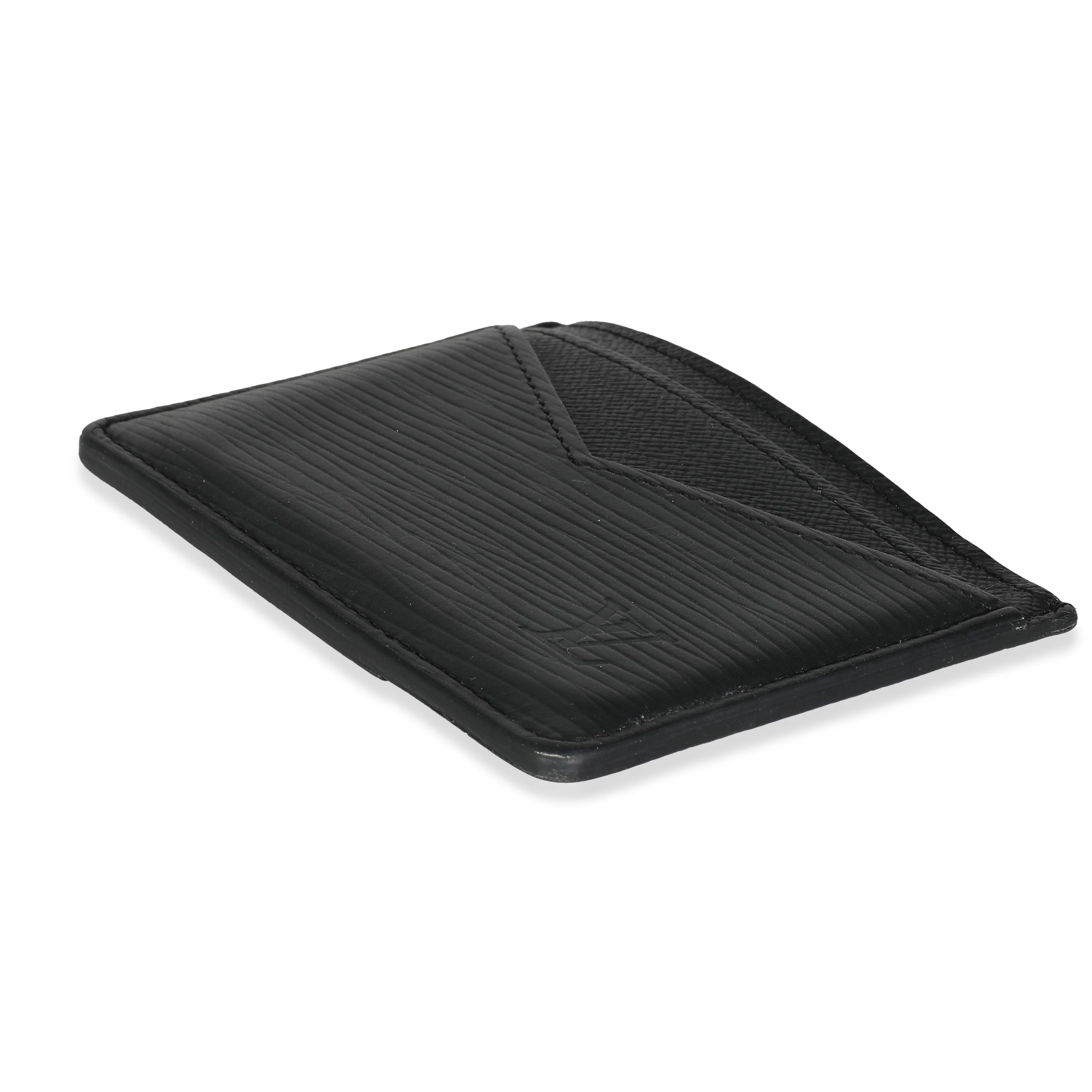 Black Epi Neo Card Holder - Image 7