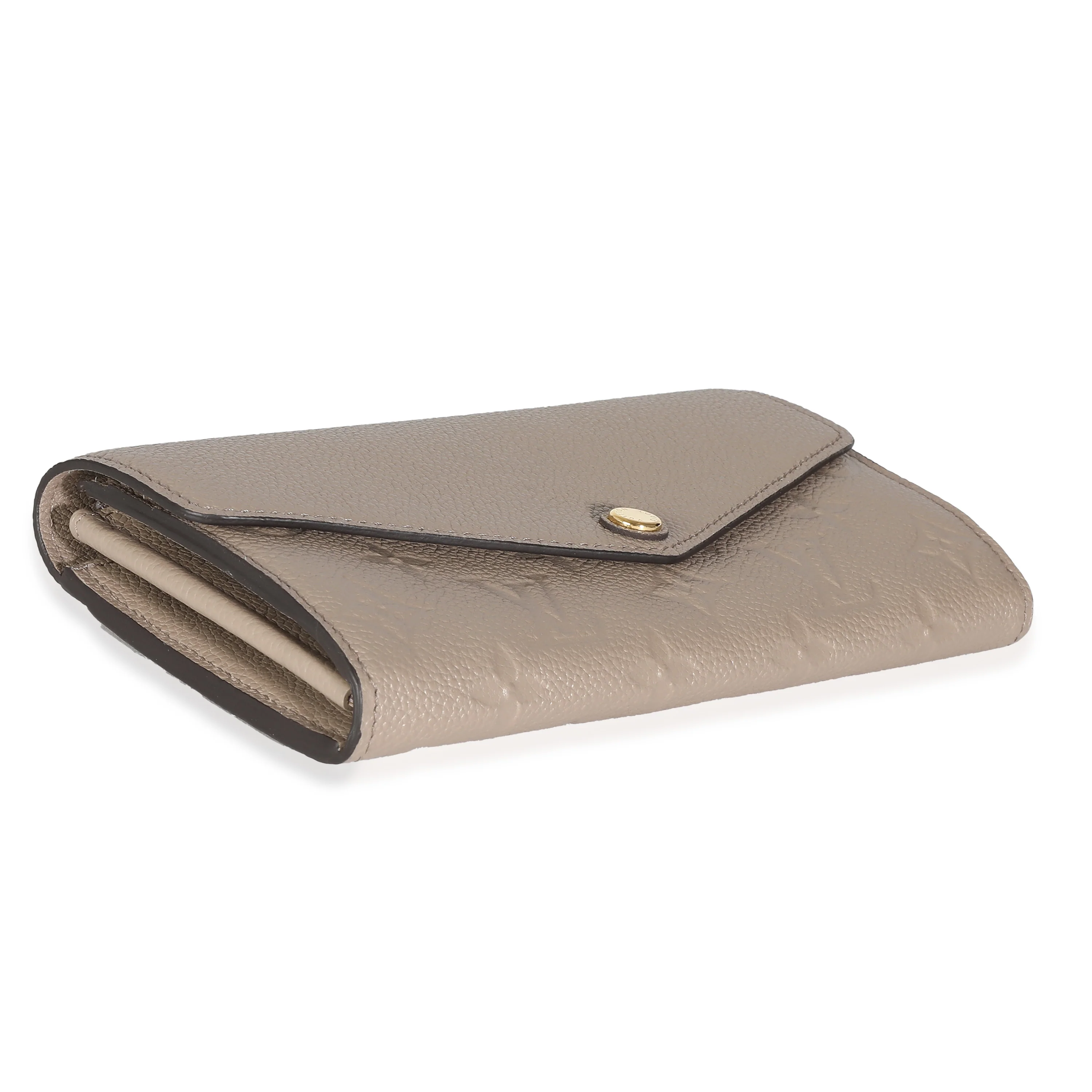 Turtledove Monogram Empreinte Sarah Wallet - Image 6