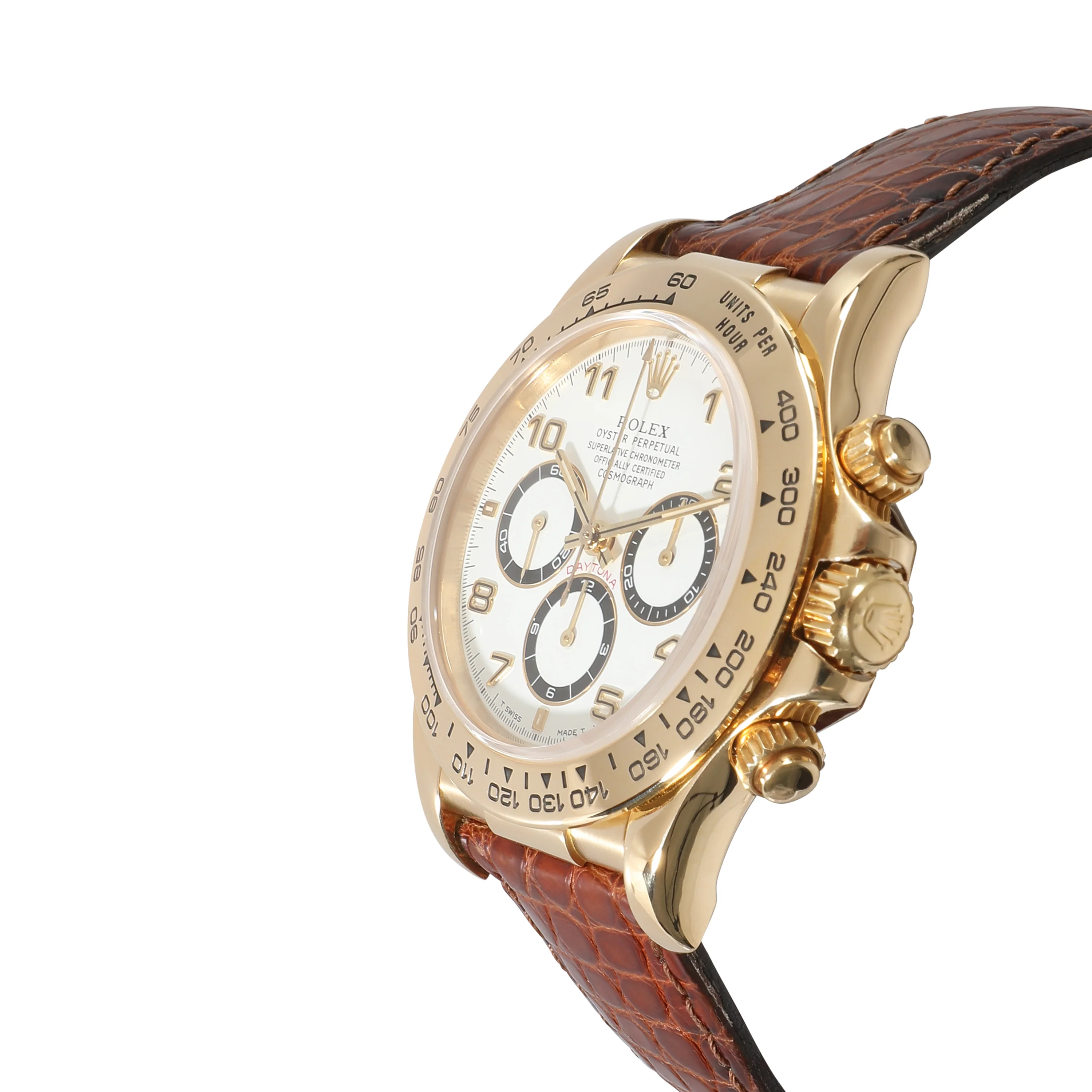 Daytona 16518 Mens Watch in 18kt Yellow Gold - Image 2