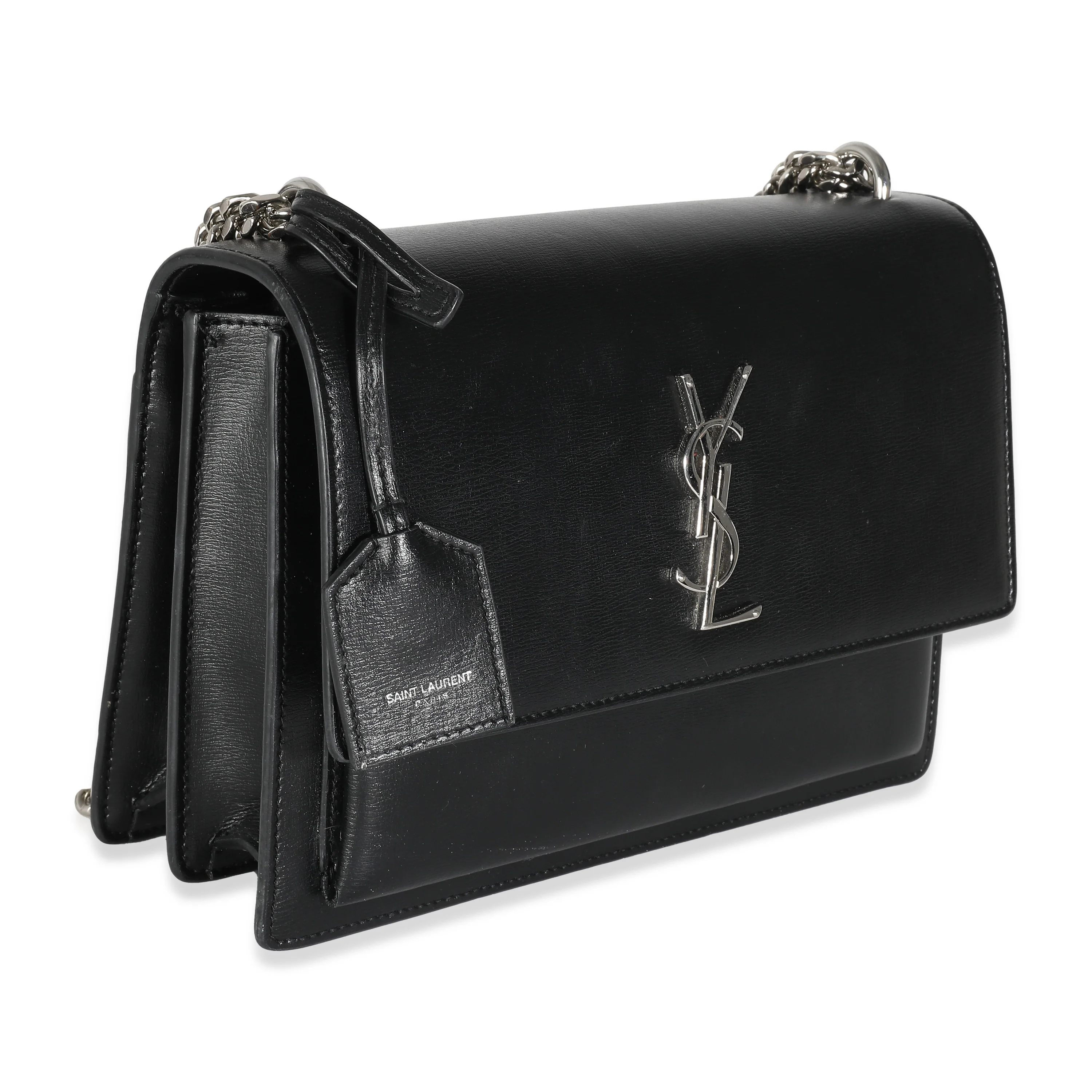 Black Calfskin Medium Monogram Sunset - Image 3