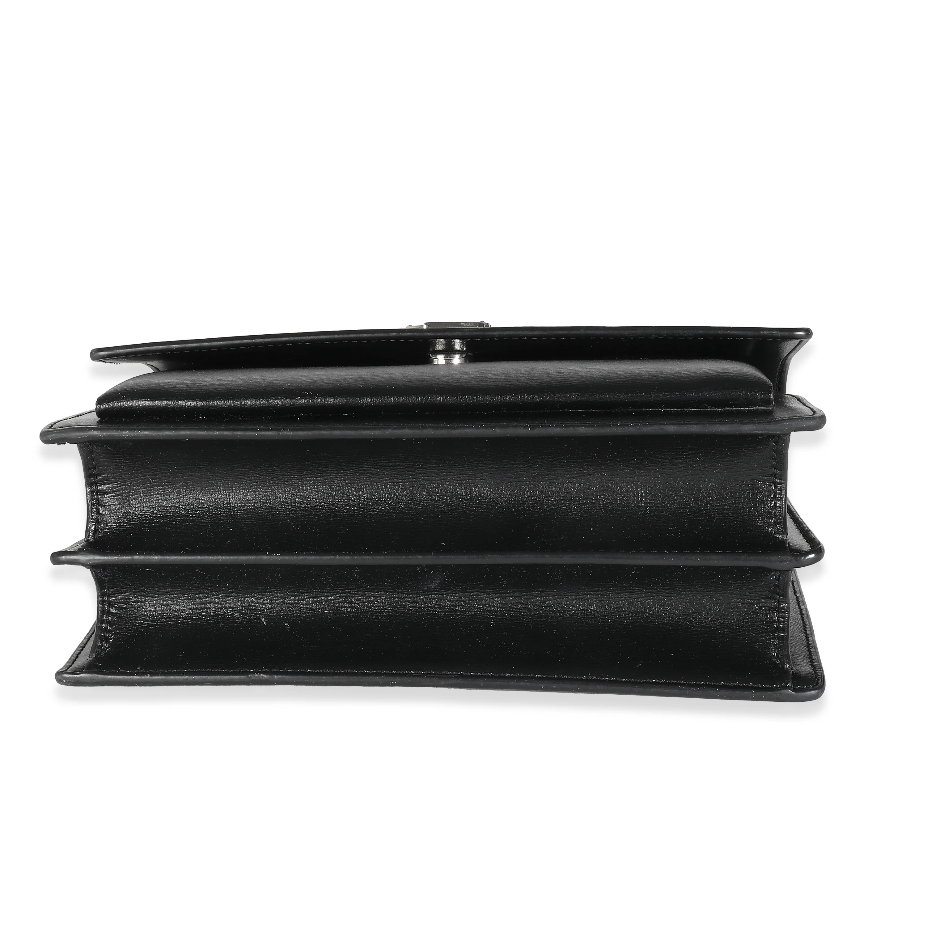 Black Calfskin Medium Monogram Sunset - Image 5