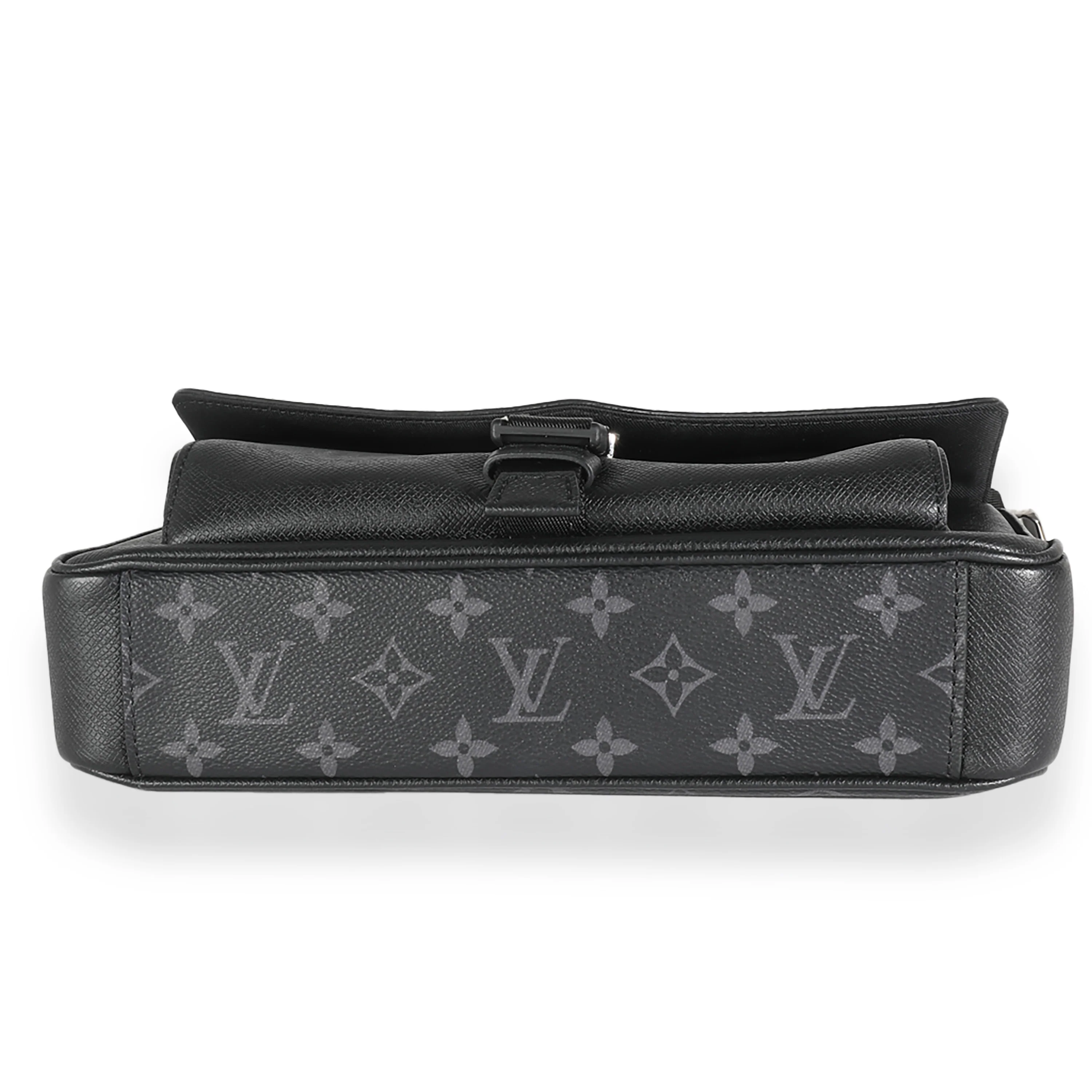 Black Taigarama Monogram Eclipse Outdoor Flap Messenger - Image 5