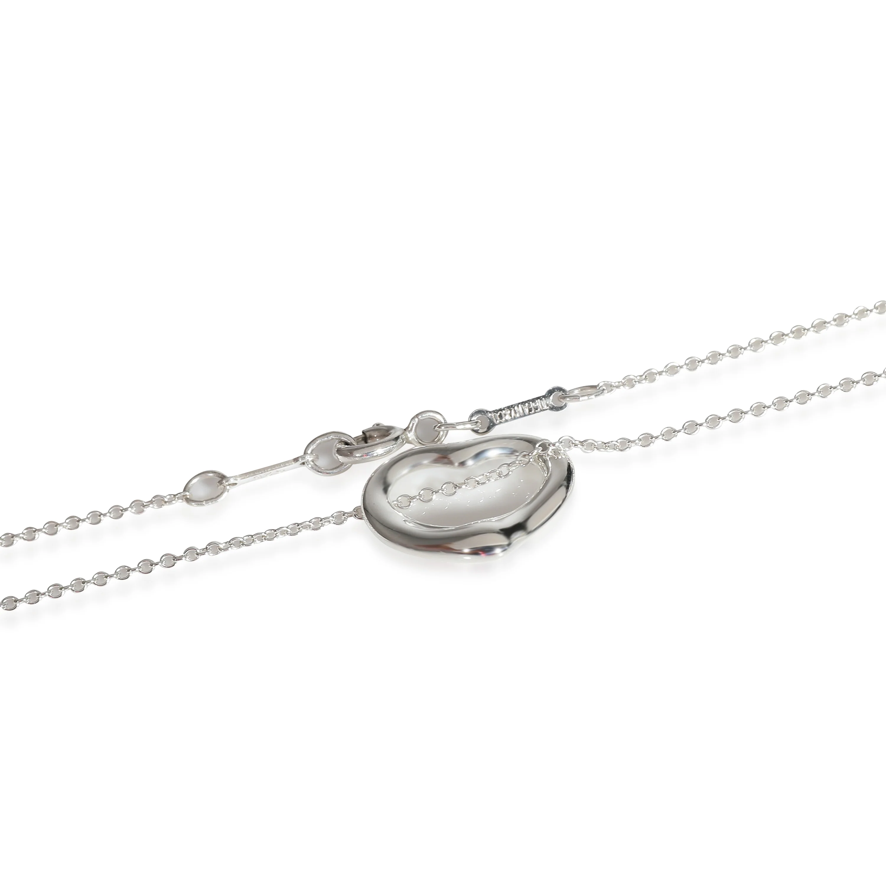Elsa Peretti 16mm Open Heart Pendant in Sterling Silver - Image 3