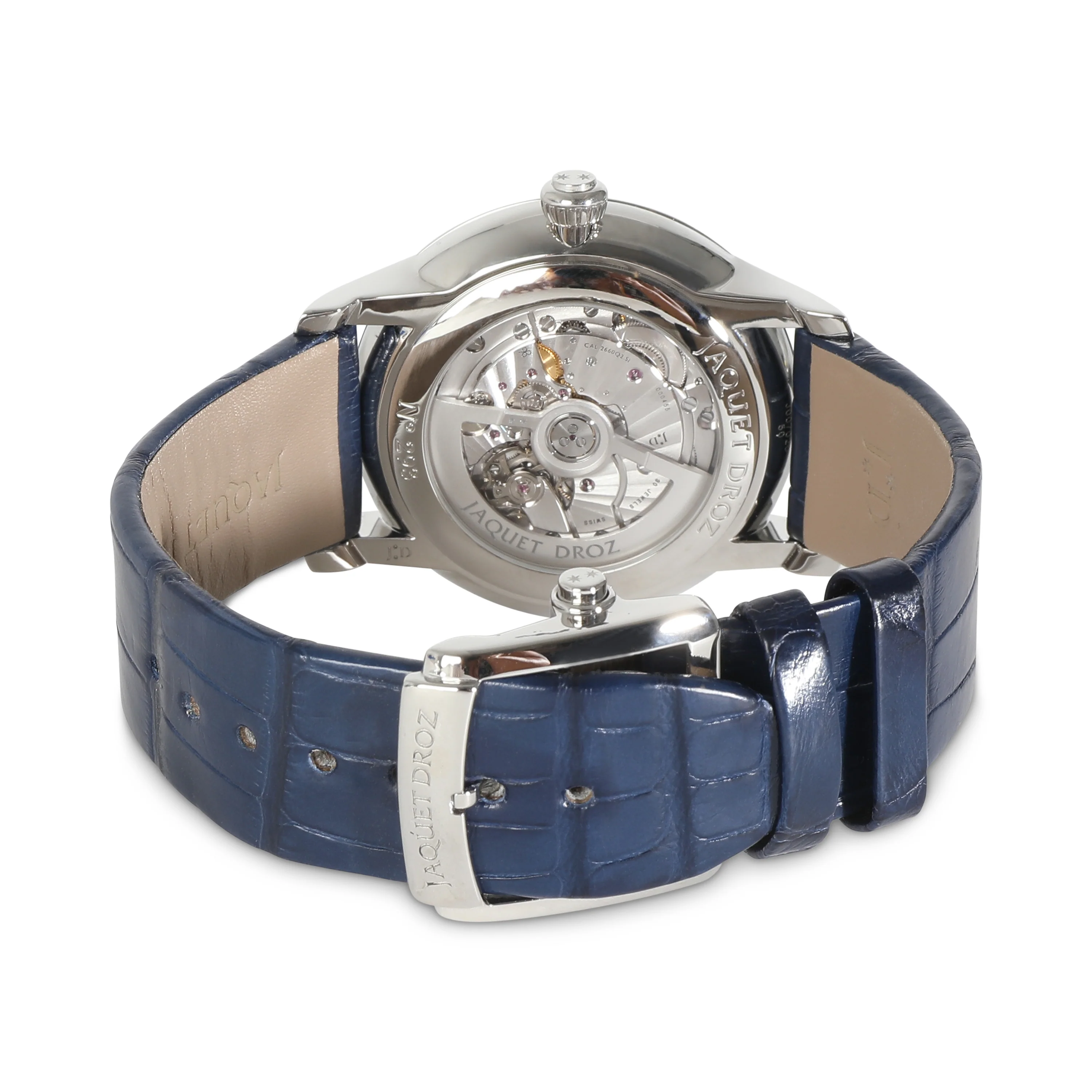 Jacquet Droz Grande Seconde Quantieme J007020350 Mens Watch in Stainless Steel - Image 4