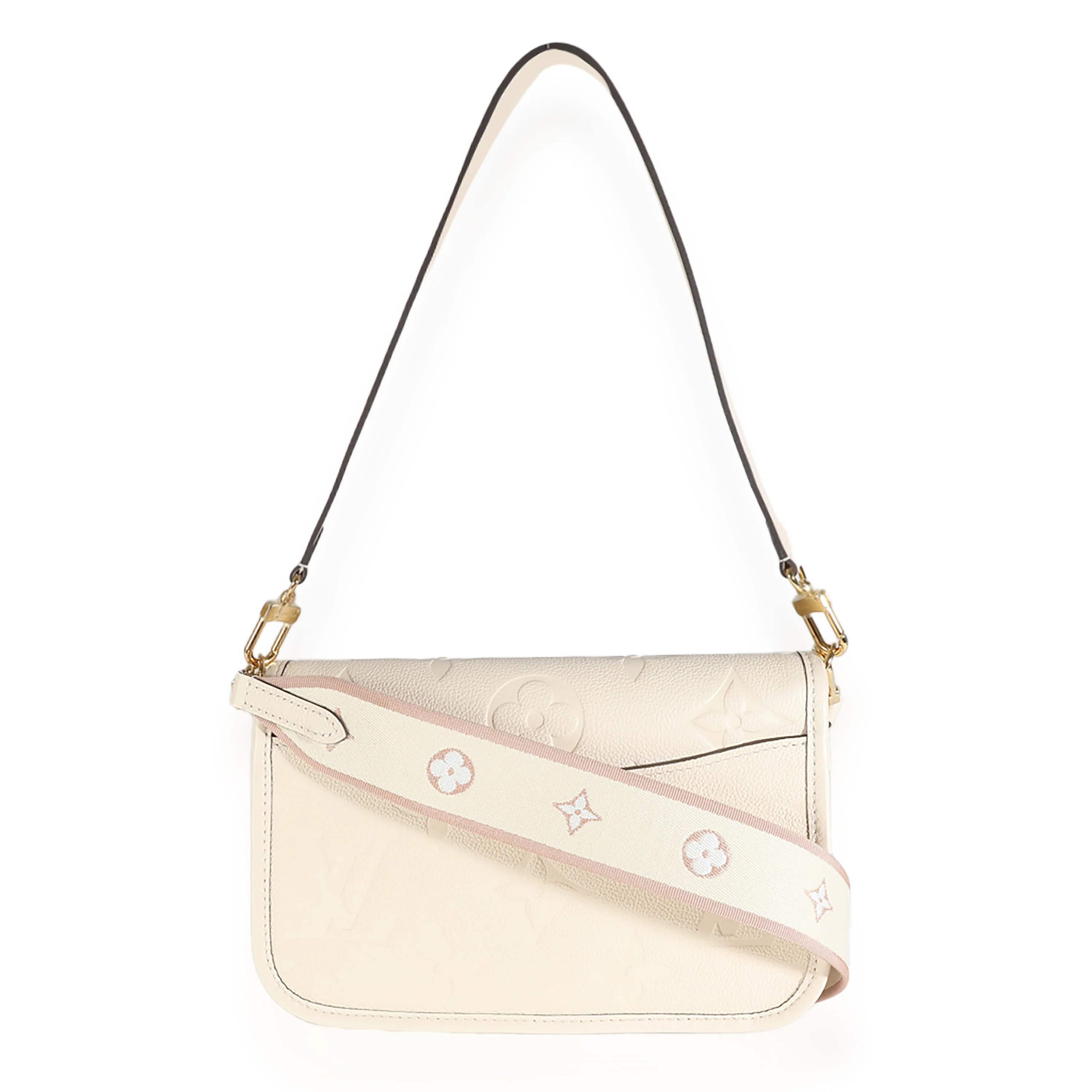 Cream Giant Monogram Empreinte Diane - Image 4