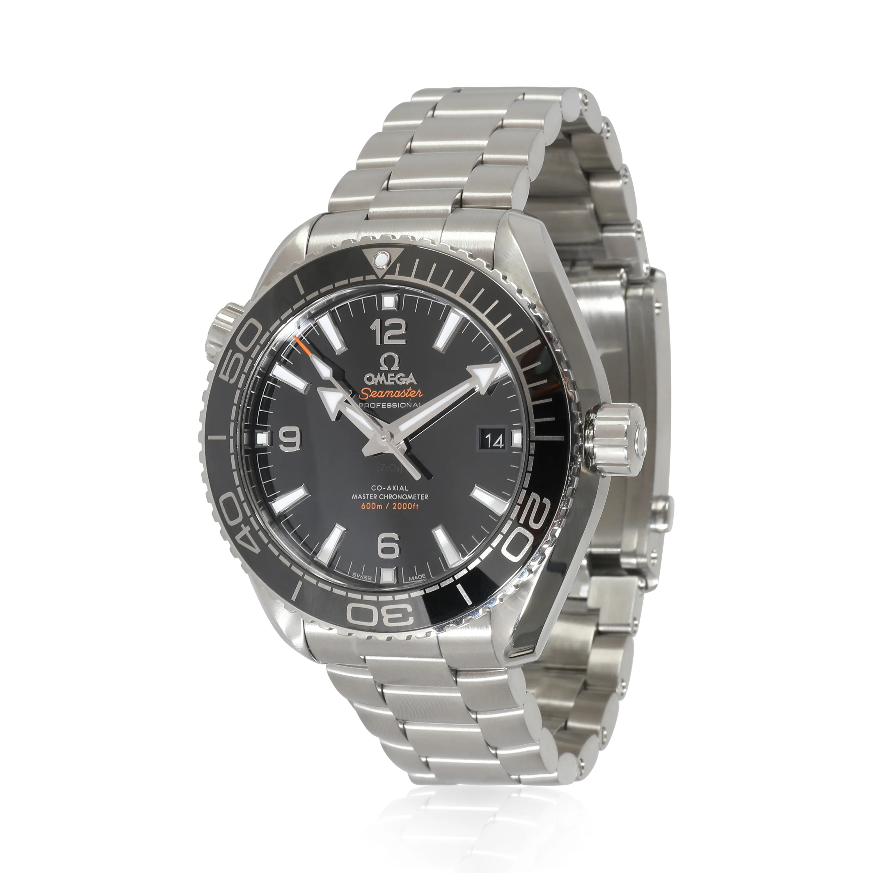 Seamaster Planet Ocean 215.30.44.21.01.001 Mens Watch in Stainless Steel