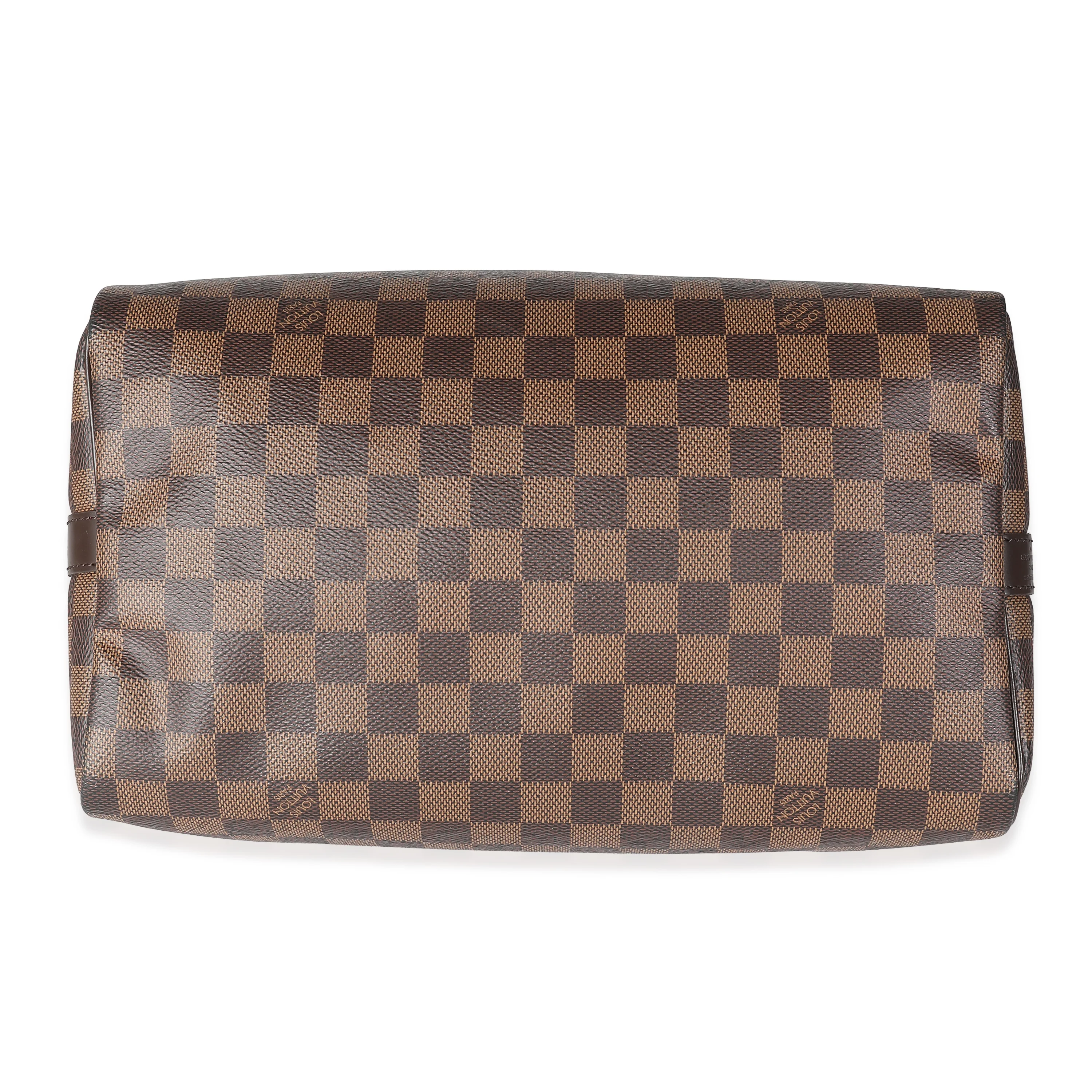 Damier Ebene Canvas Speedy Bandouliere 30 - Image 5