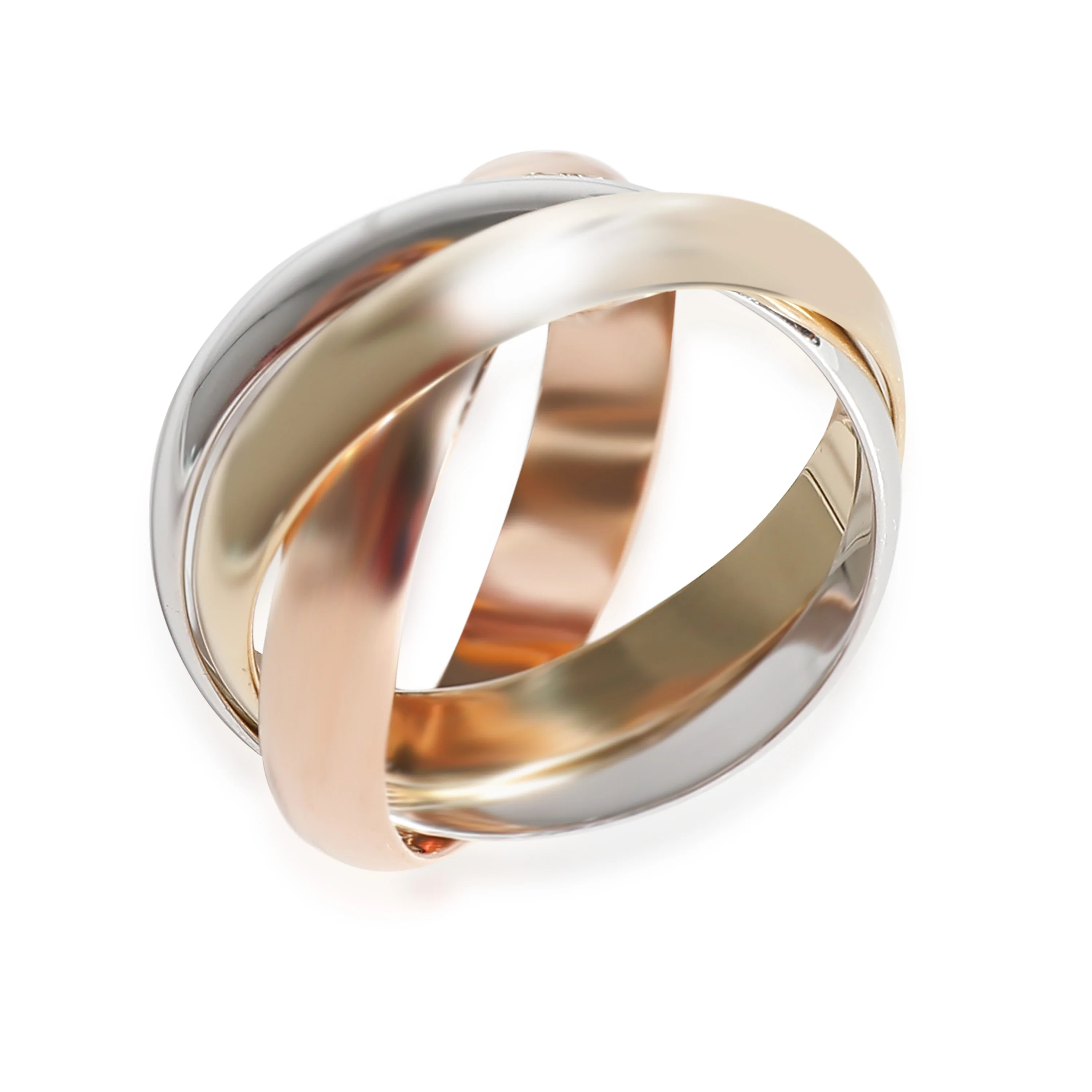 Trinity Fashion Ring in 18k 2 Tone Gold - Image 2