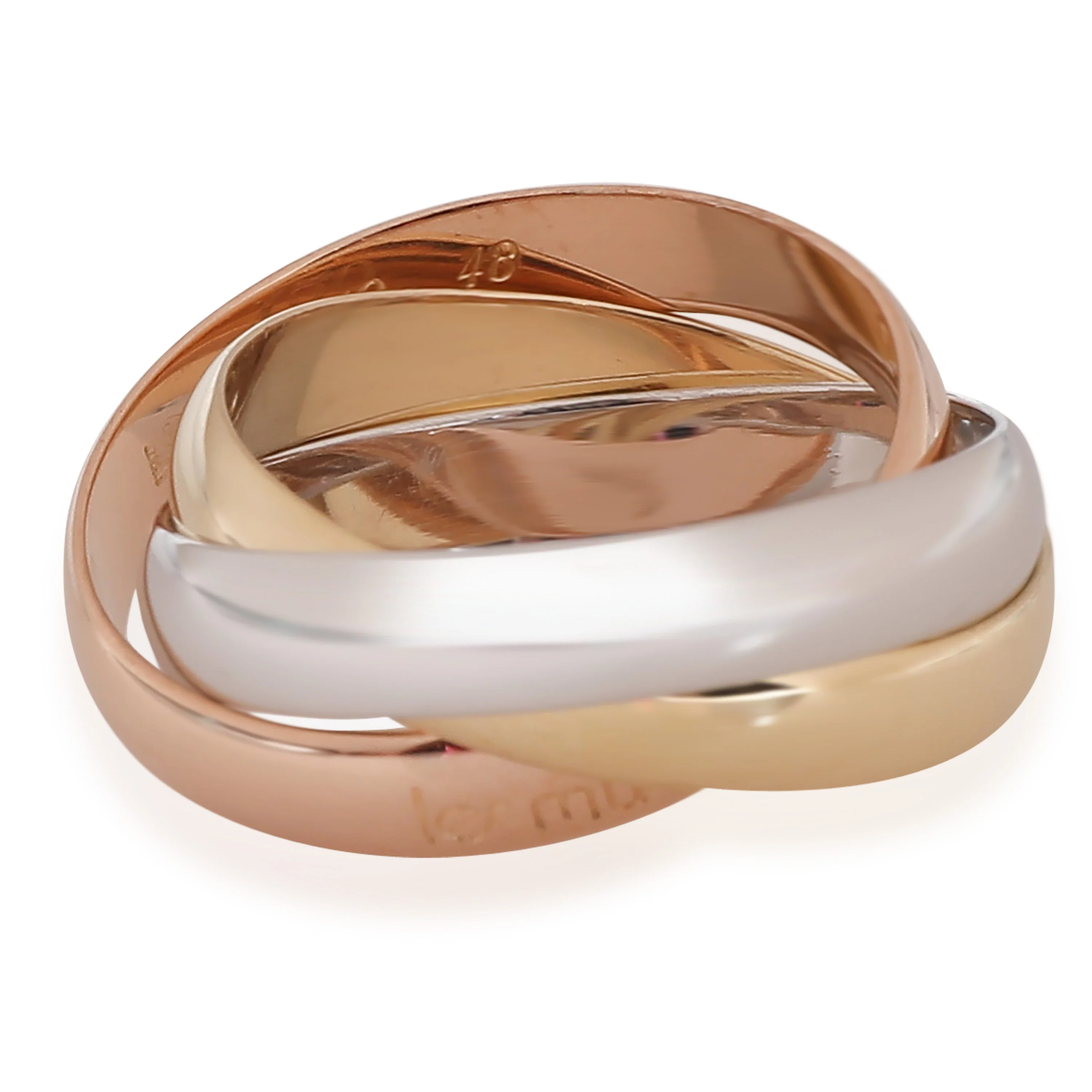 Trinity Fashion Ring in 18k 2 Tone Gold - Image 3