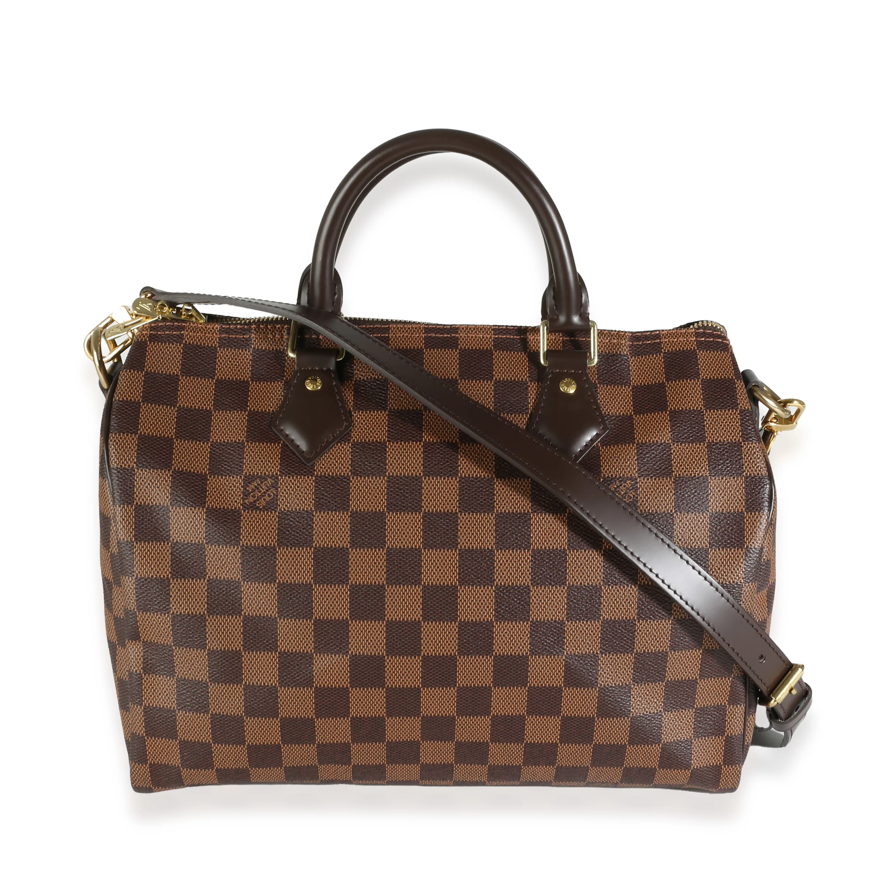 Damier Ebene Canvas Speedy Bandouliere 30 - Image 4