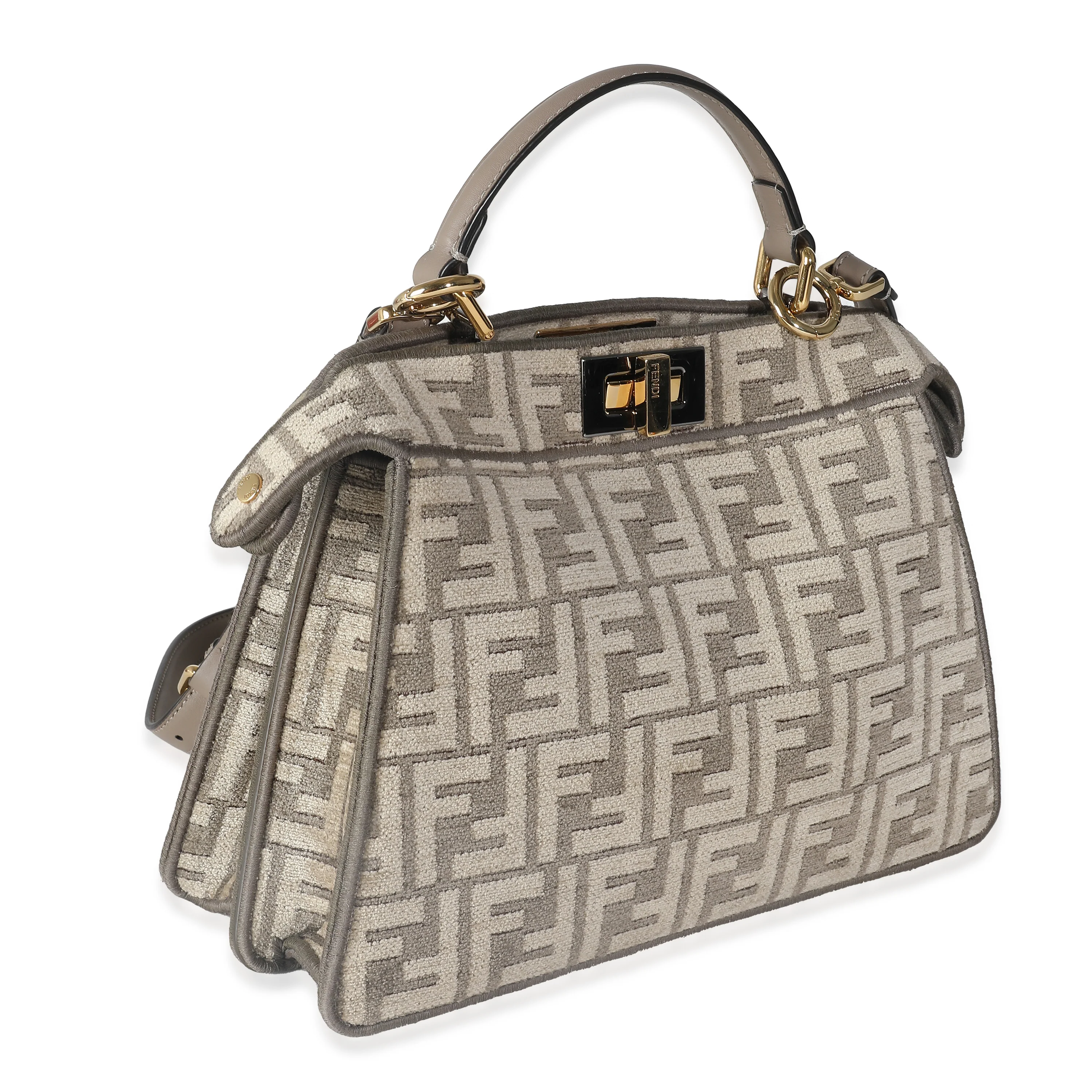 Tortora Nuvola Chenille Vitello Seta FF Small IseeU Peekaboo - Image 2