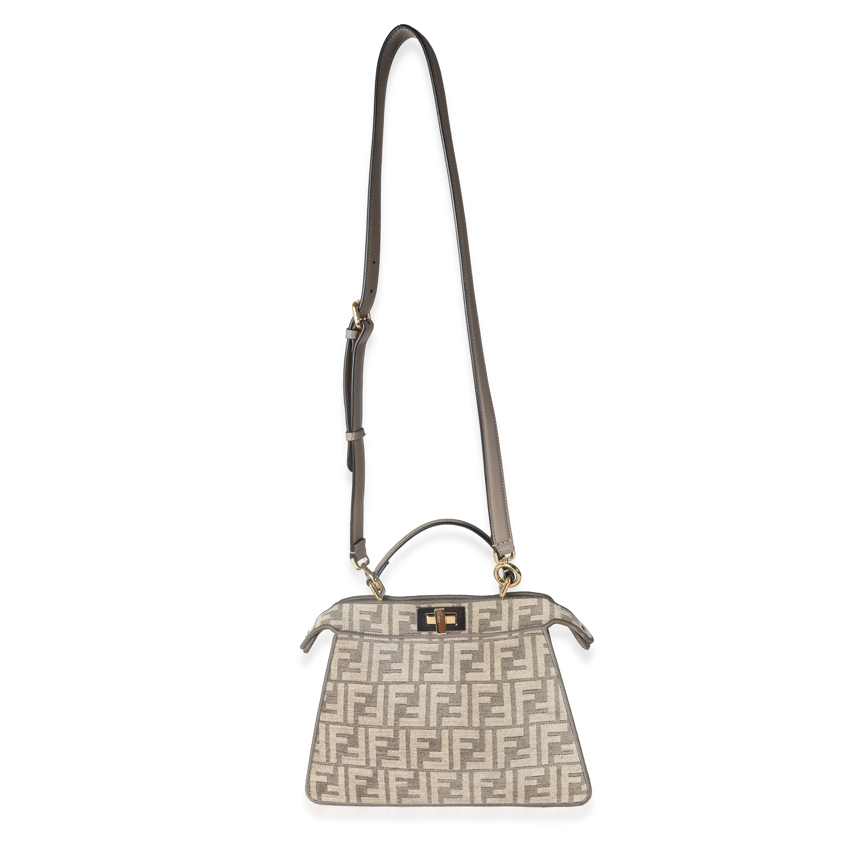 Tortora Nuvola Chenille Vitello Seta FF Small IseeU Peekaboo - Image 8