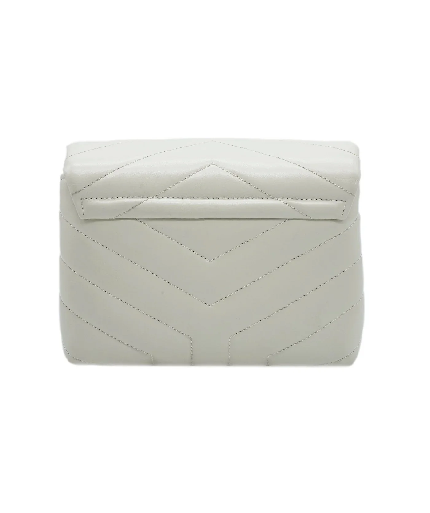Blanc Vintage Calfskin Toy Loulou Bag - Image 4