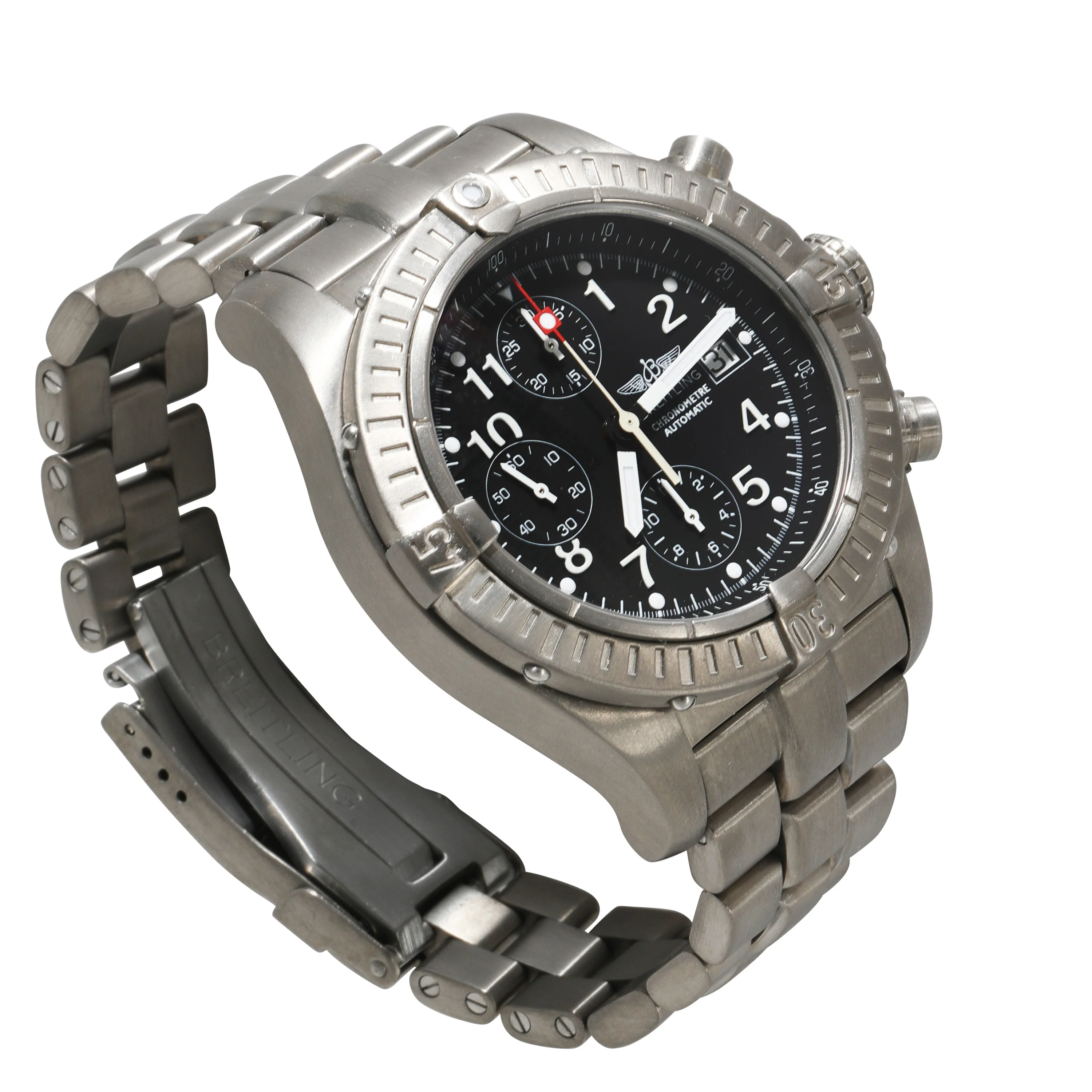 Chronomat Avenger E13360 Mens Watch in Titanium - Image 2