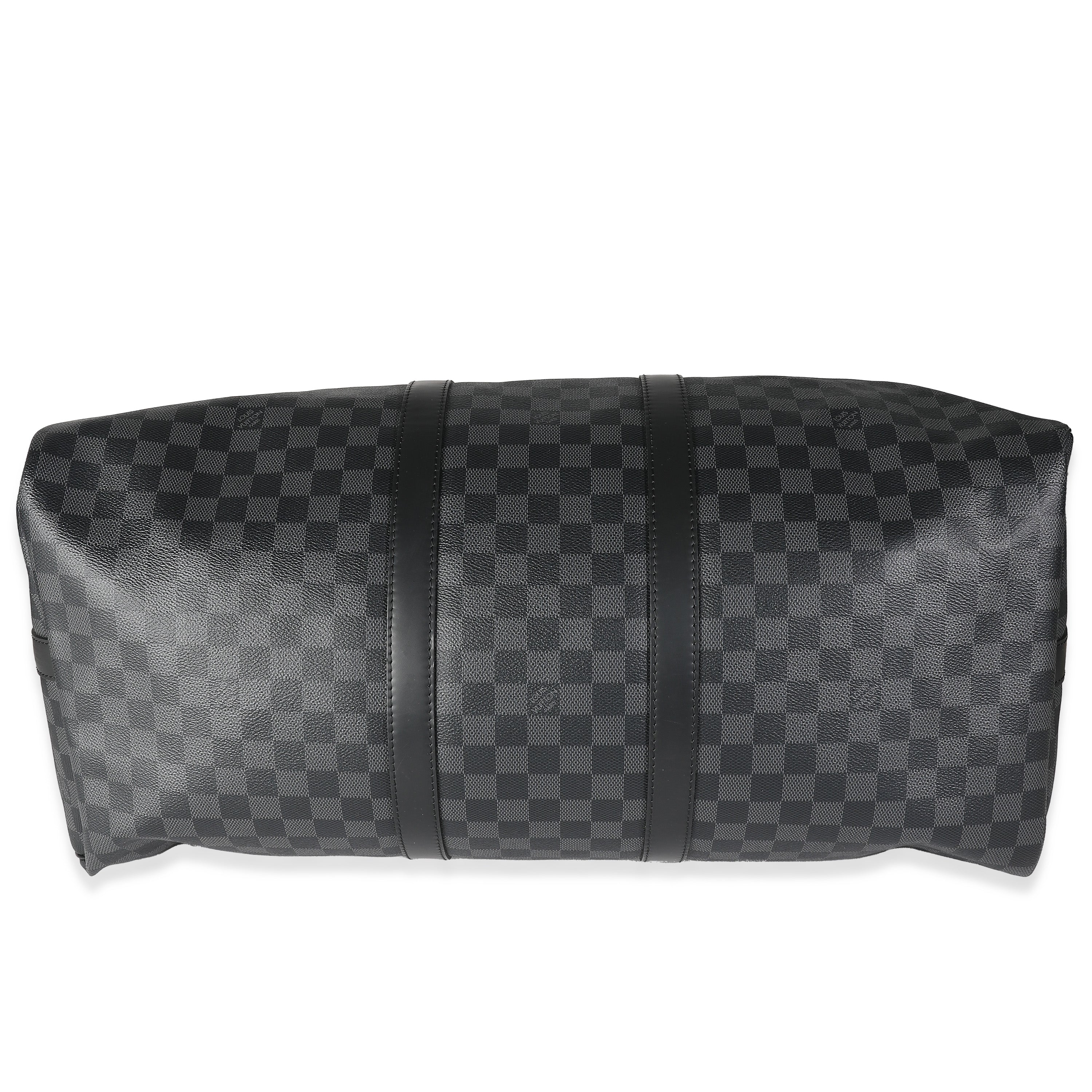 Damier Graphite Canvas Keepall Bandouliere 55 - Image 5