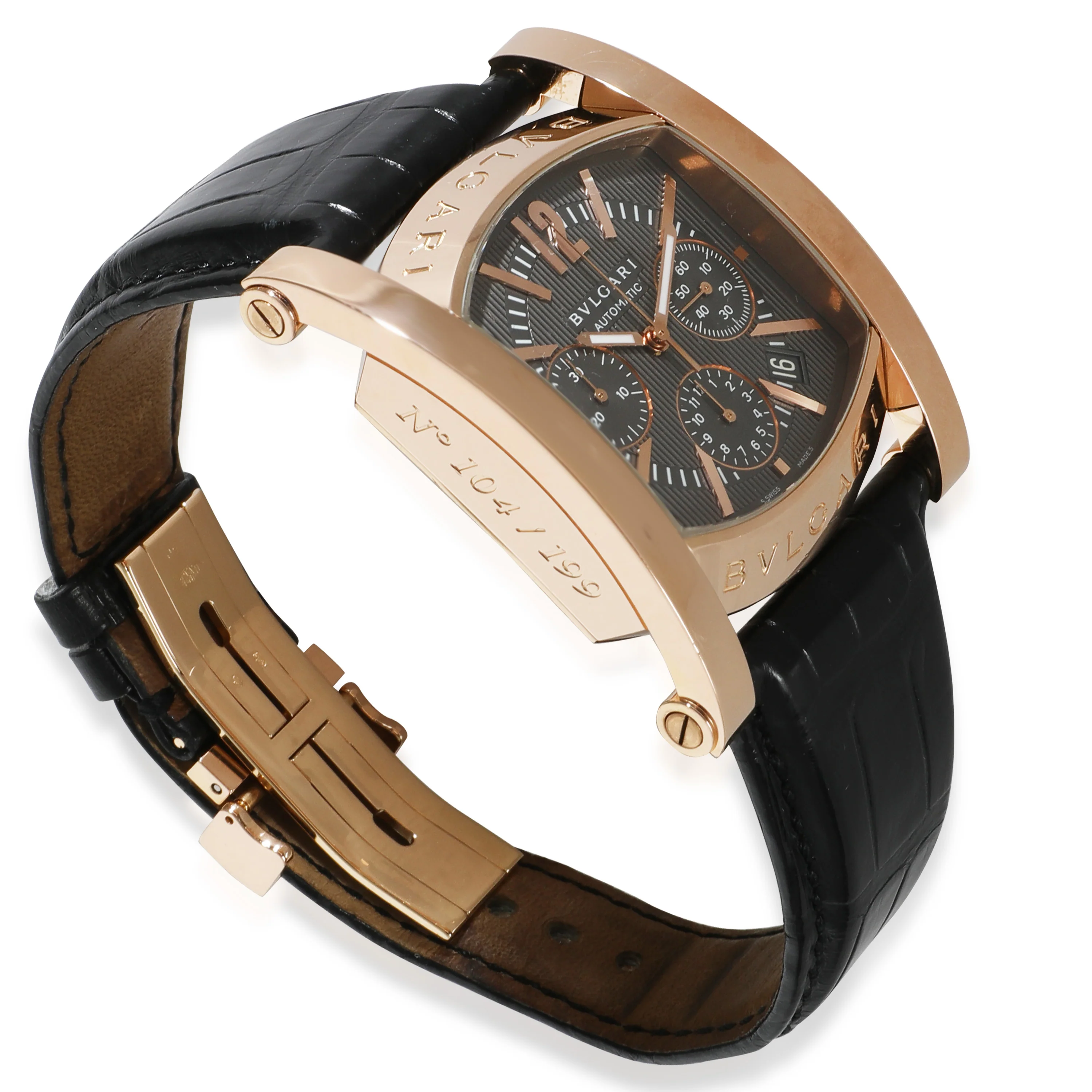 Assioma Chrono AA P 48 G CH Mens Watch in 18K Rose Gold - Image 2