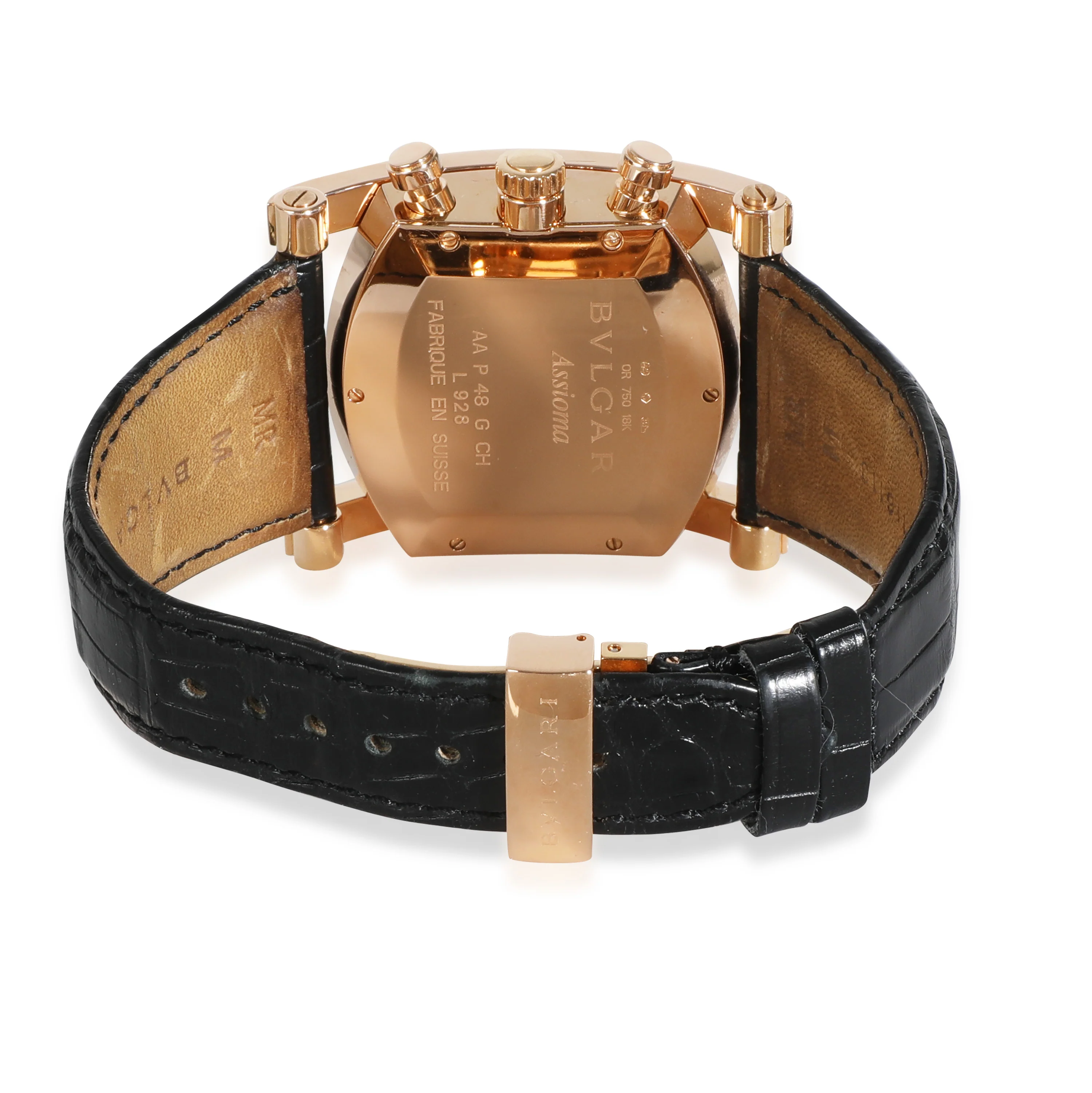 Assioma Chrono AA P 48 G CH Mens Watch in 18K Rose Gold - Image 4