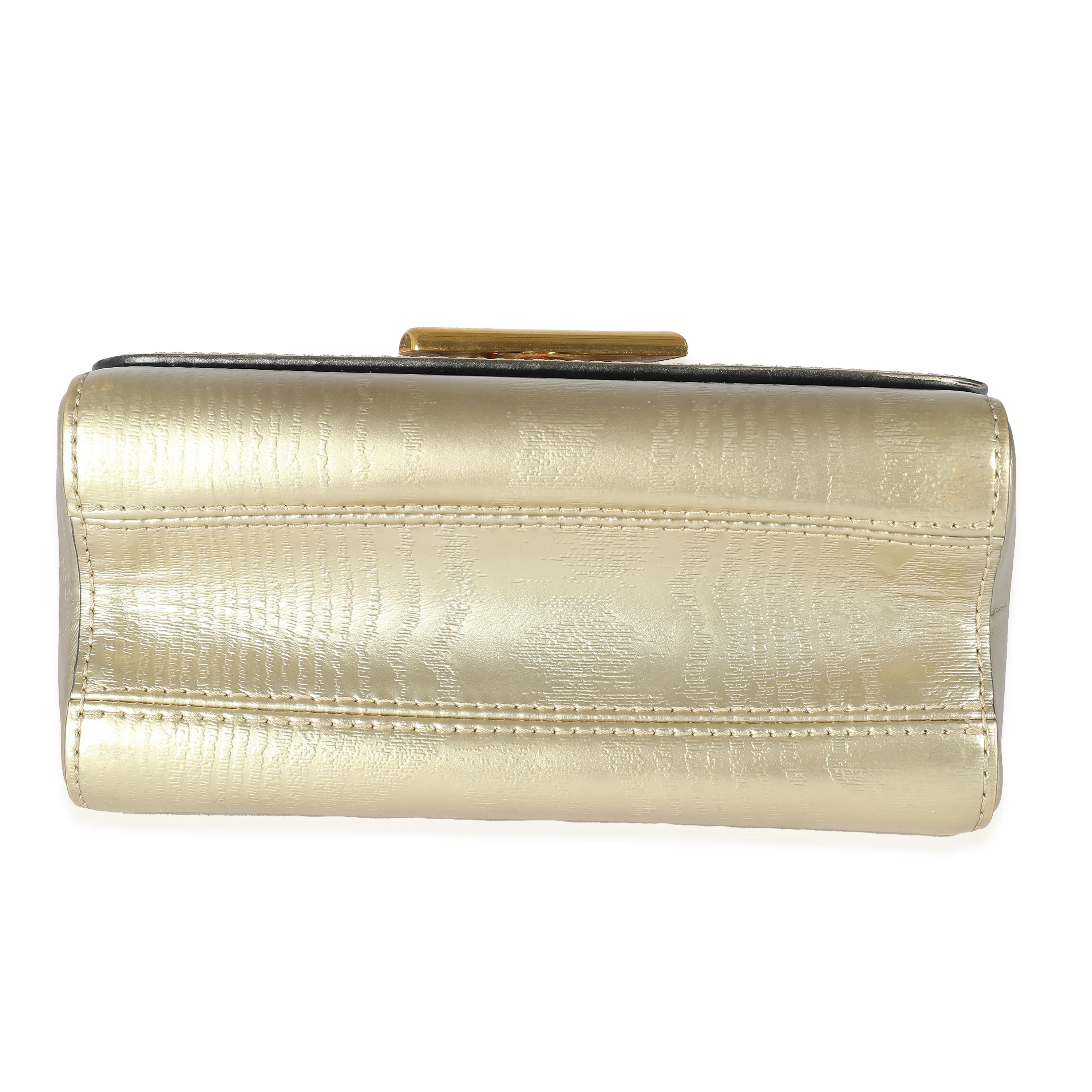 Gold Calfskin Gravity Twist PM - Image 5