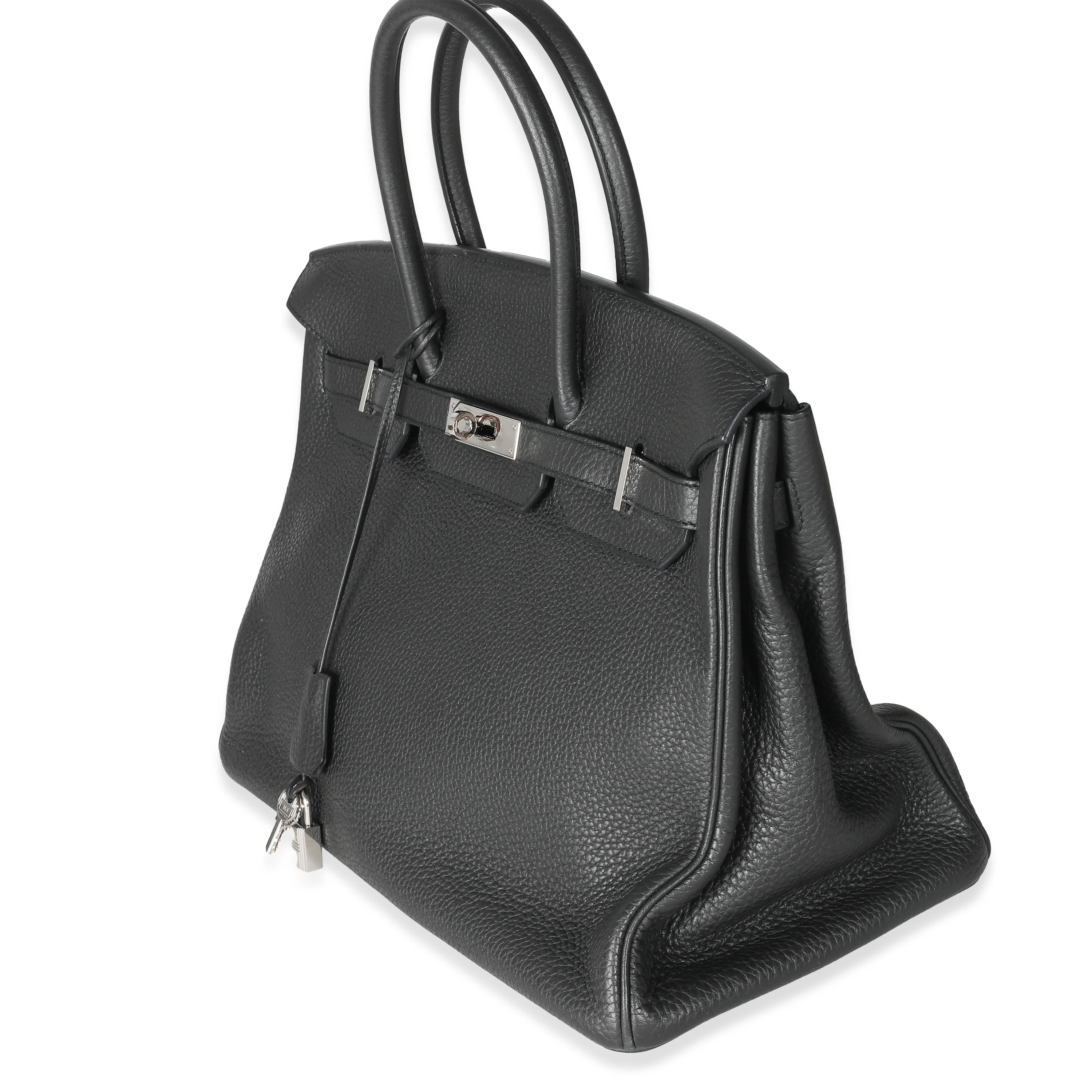 Black Clemence Birkin 35 PHW - Image 2