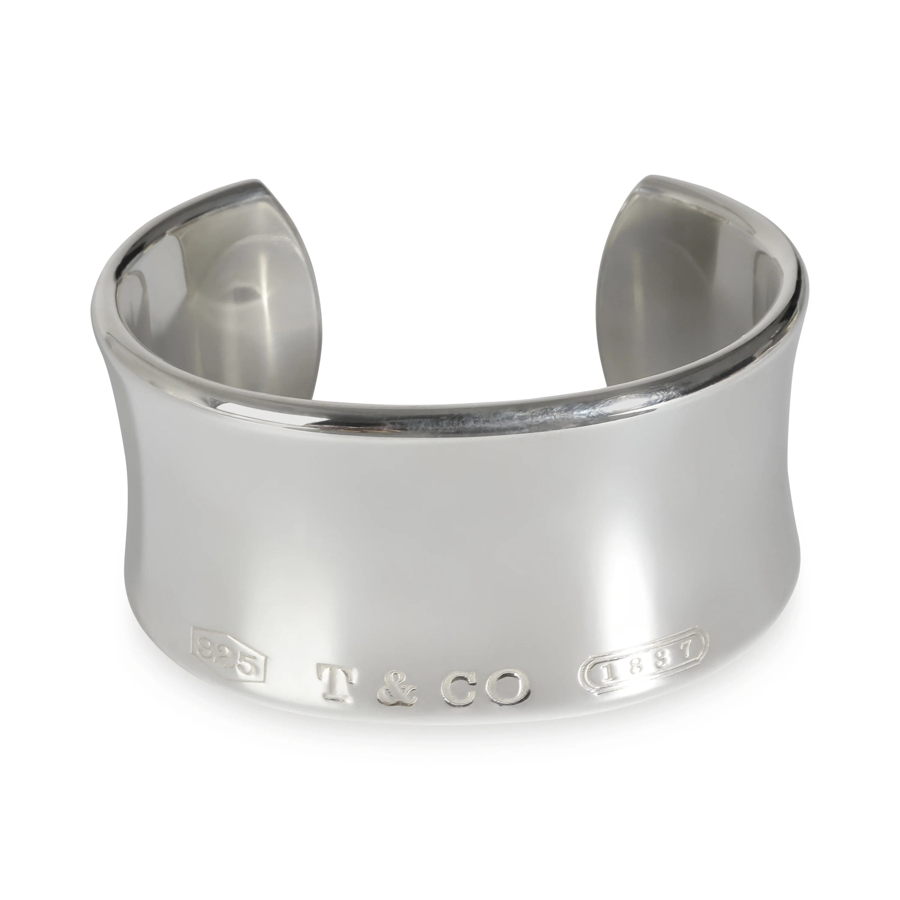 1837 Wide Cuff Bracelet in Sterling Silver