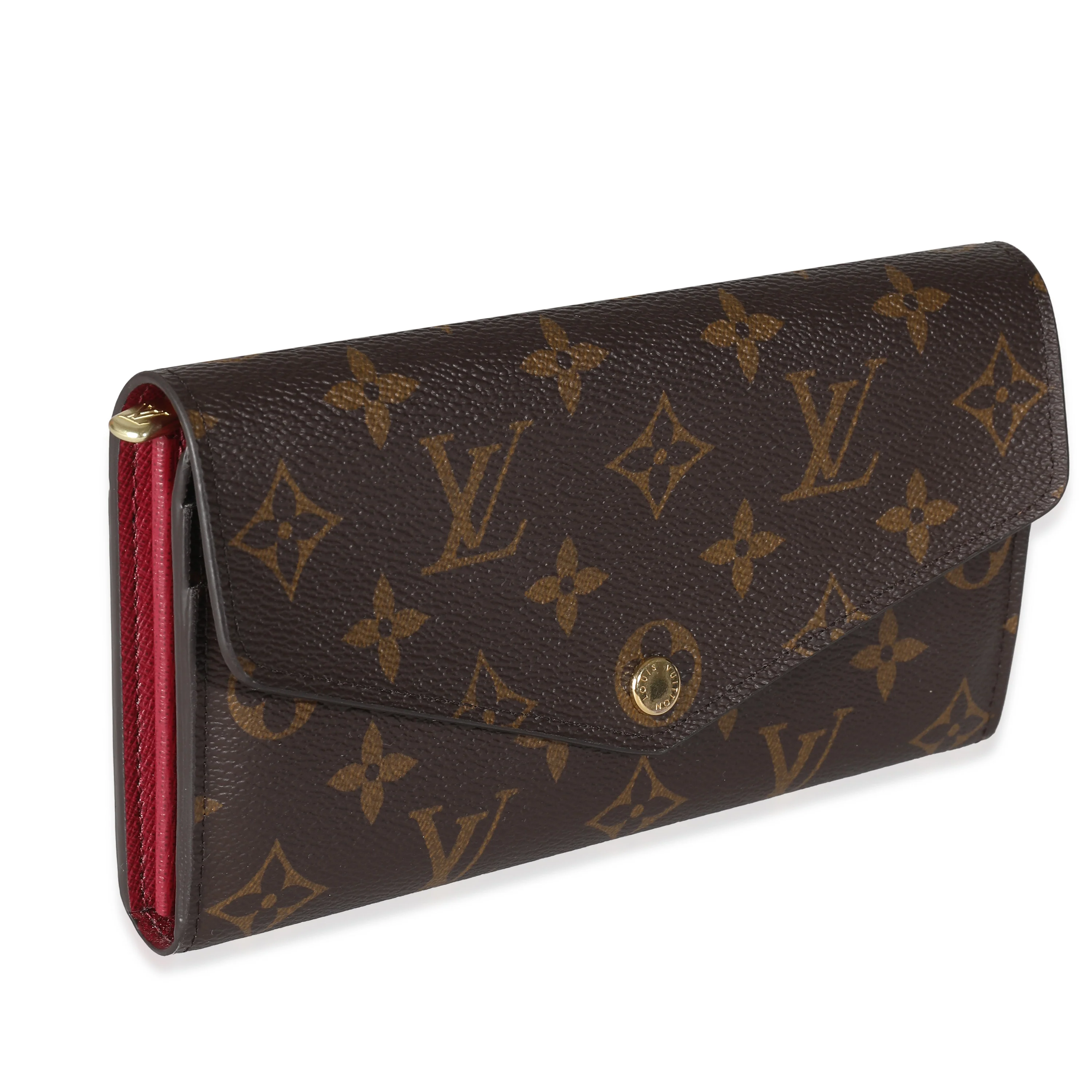 Fuchsia Monogram Canvas Sarah Wallet - Image 3